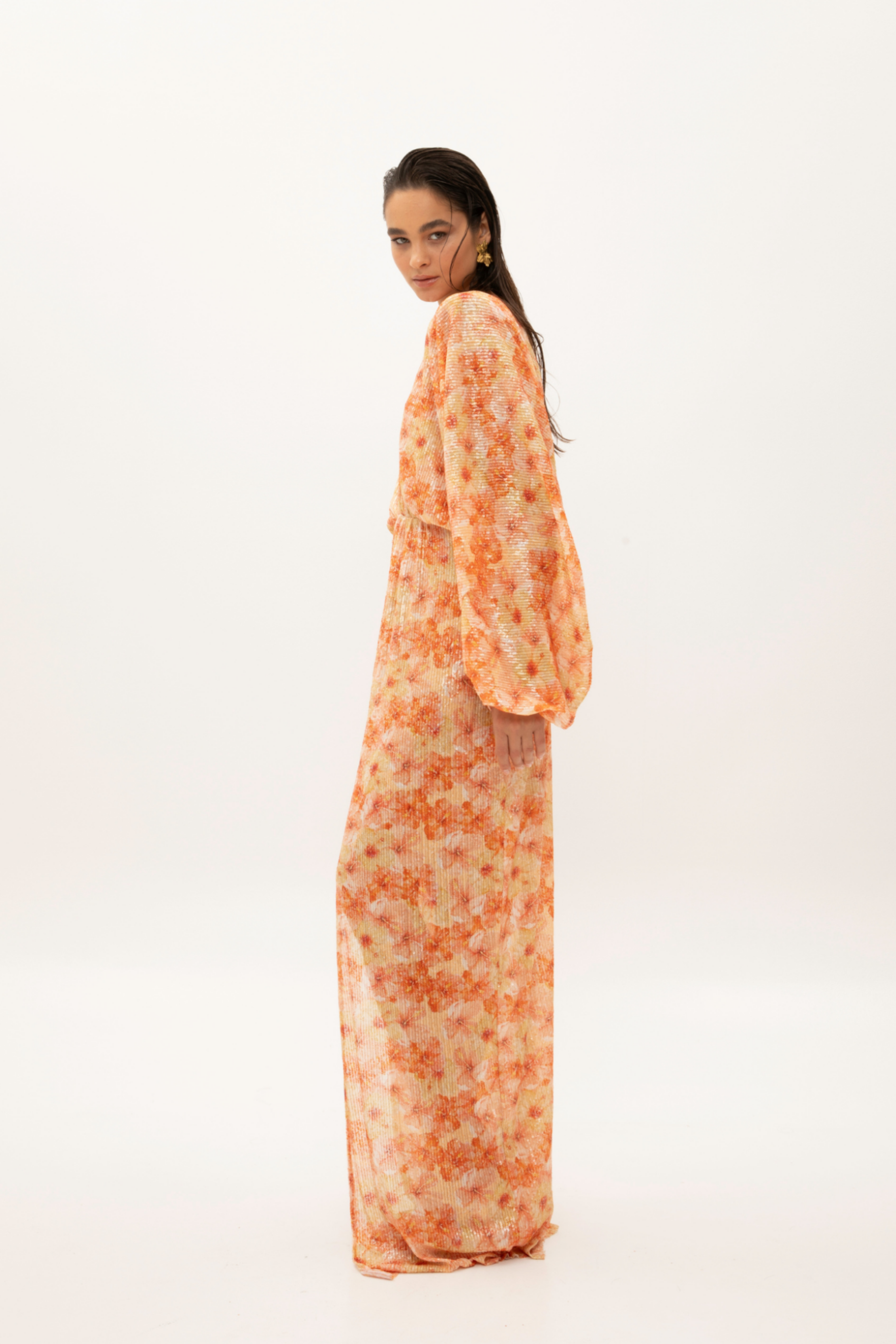 Picture of Sunset Blossom Maxi Dress
