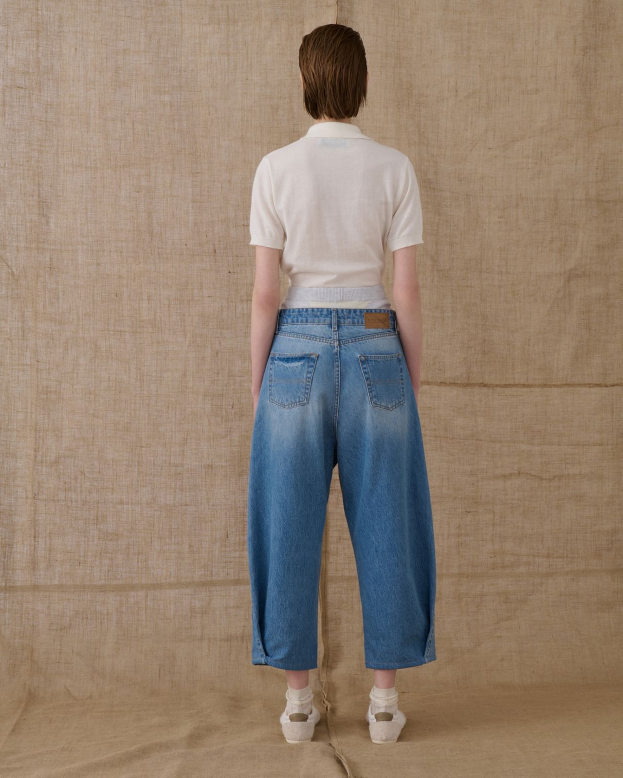 Picture of Loose-Fitting Denim Pants