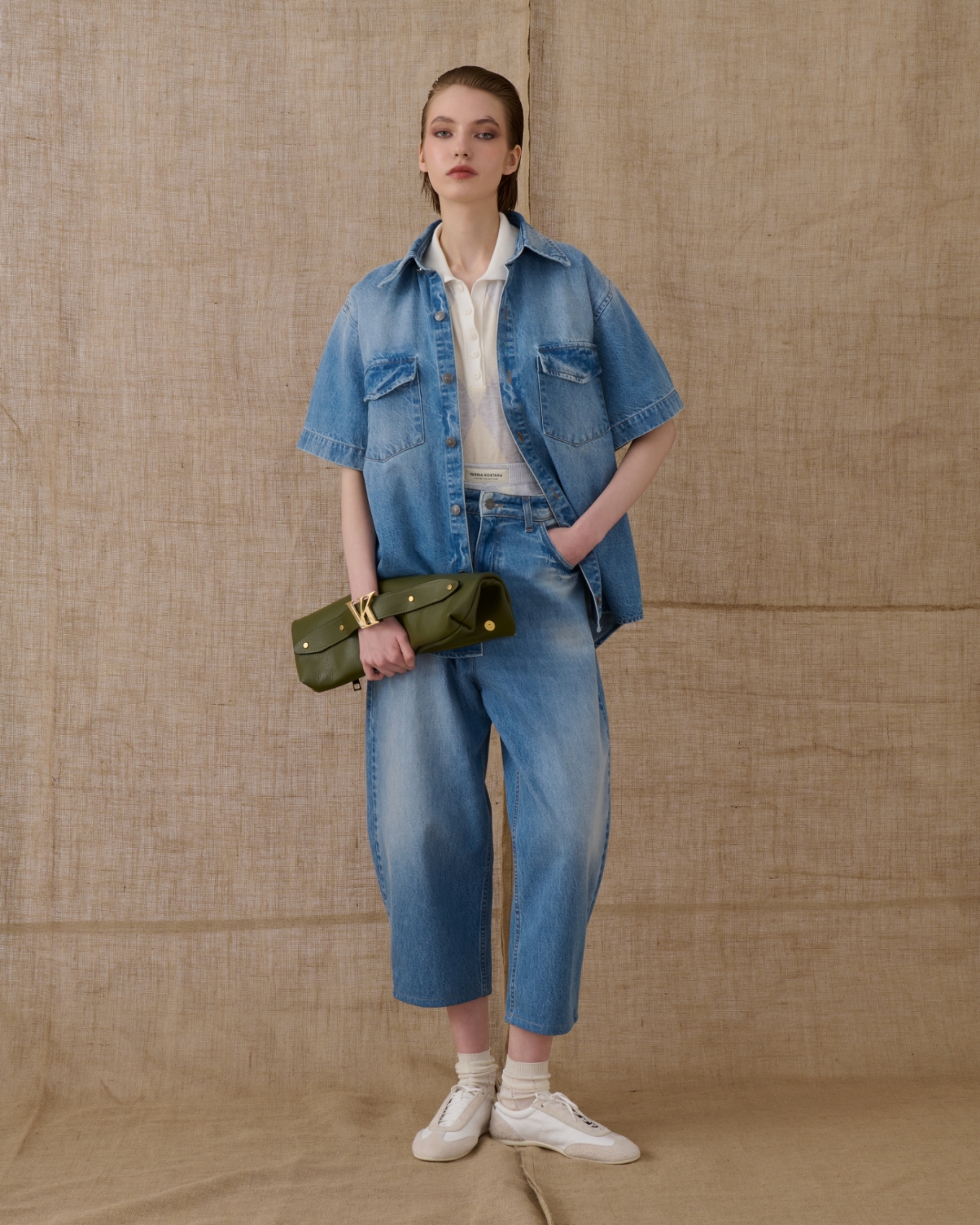 Picture of Loose-Fitting Denim Pants