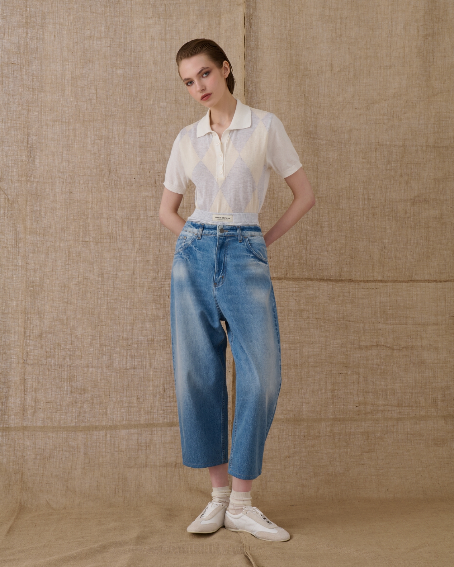Picture of Loose-Fitting Denim Pants