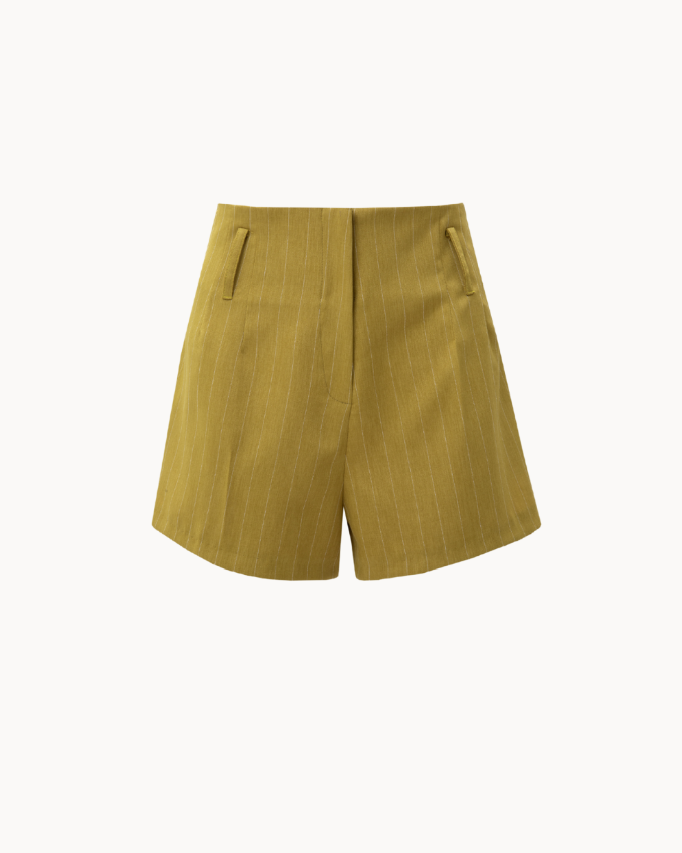Picture of Striped Shorts in Lime Green