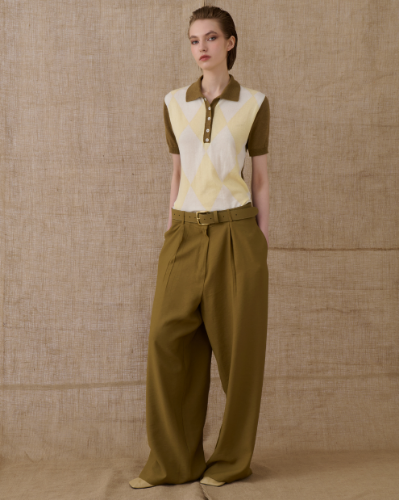 Picture of Khaki Suit Pants