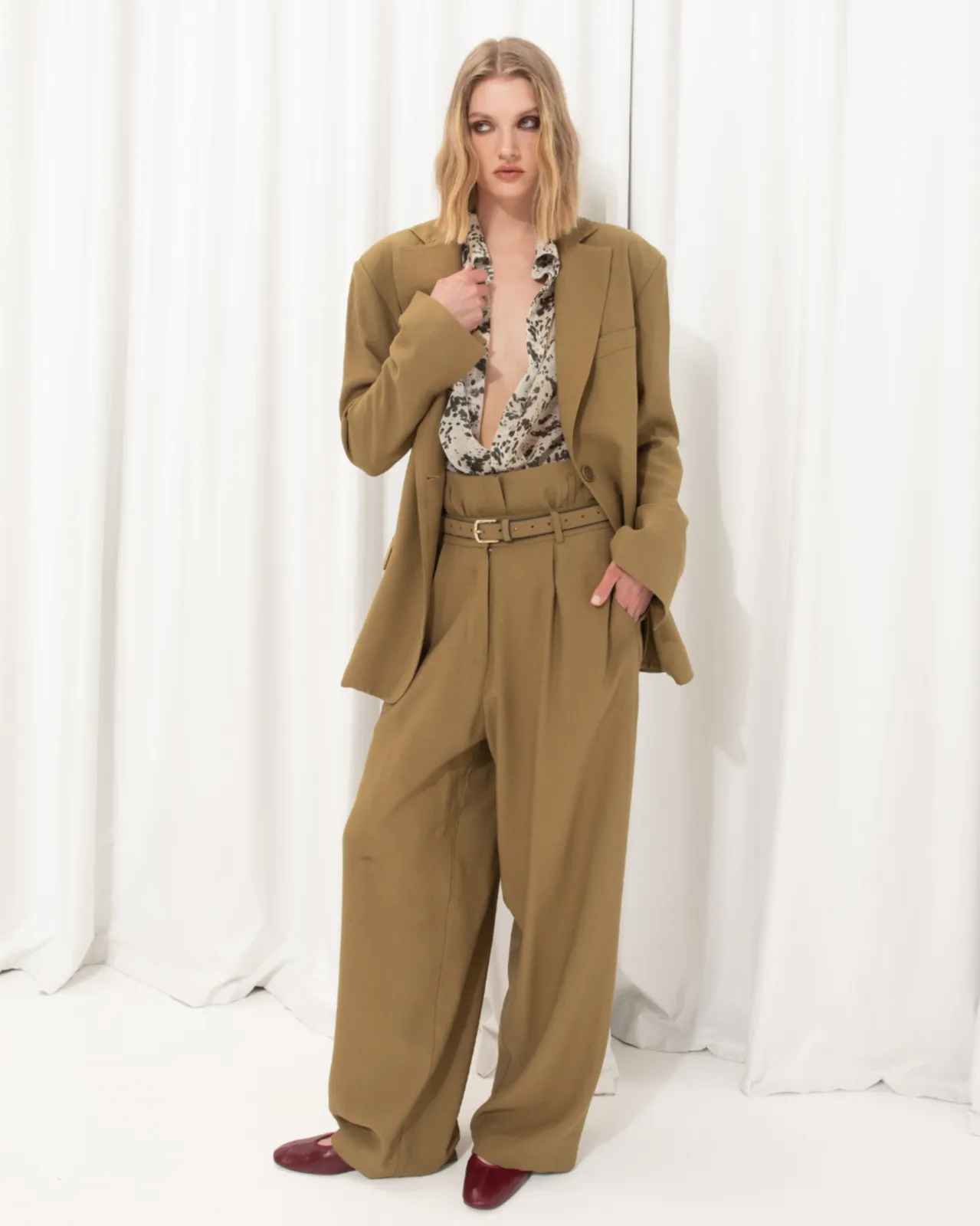 Picture of Khaki Suit Pants