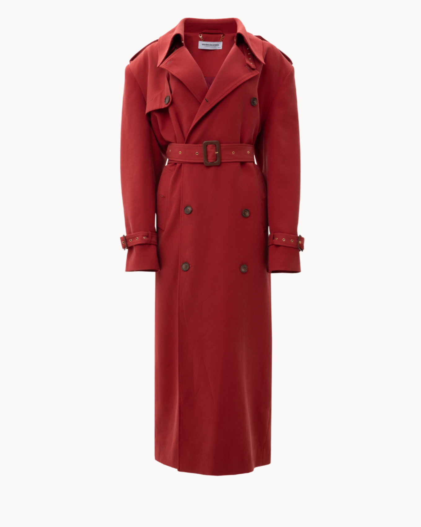 Picture of Sanguine Red Trench Coat