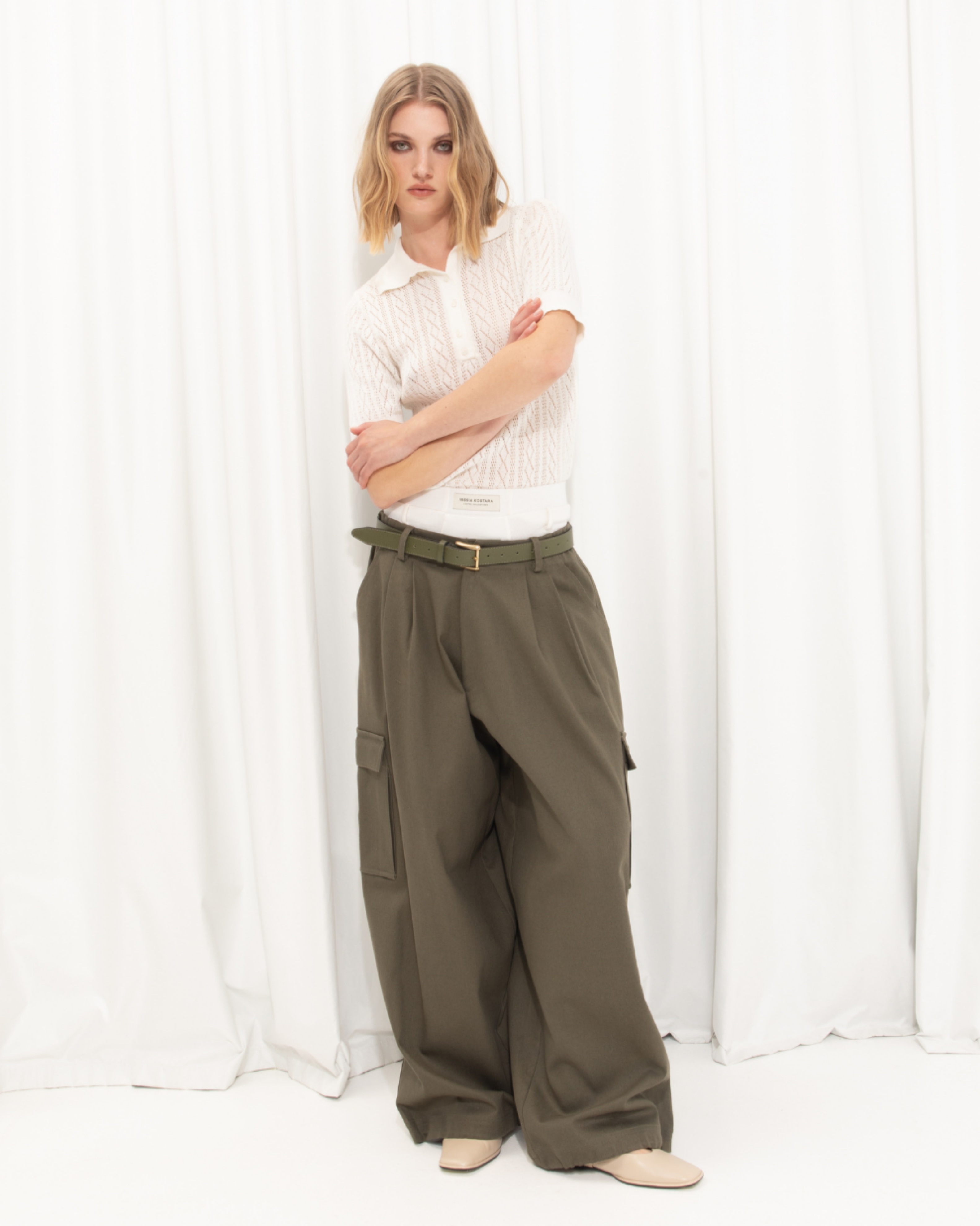 Picture of Khaki Cargo Pants