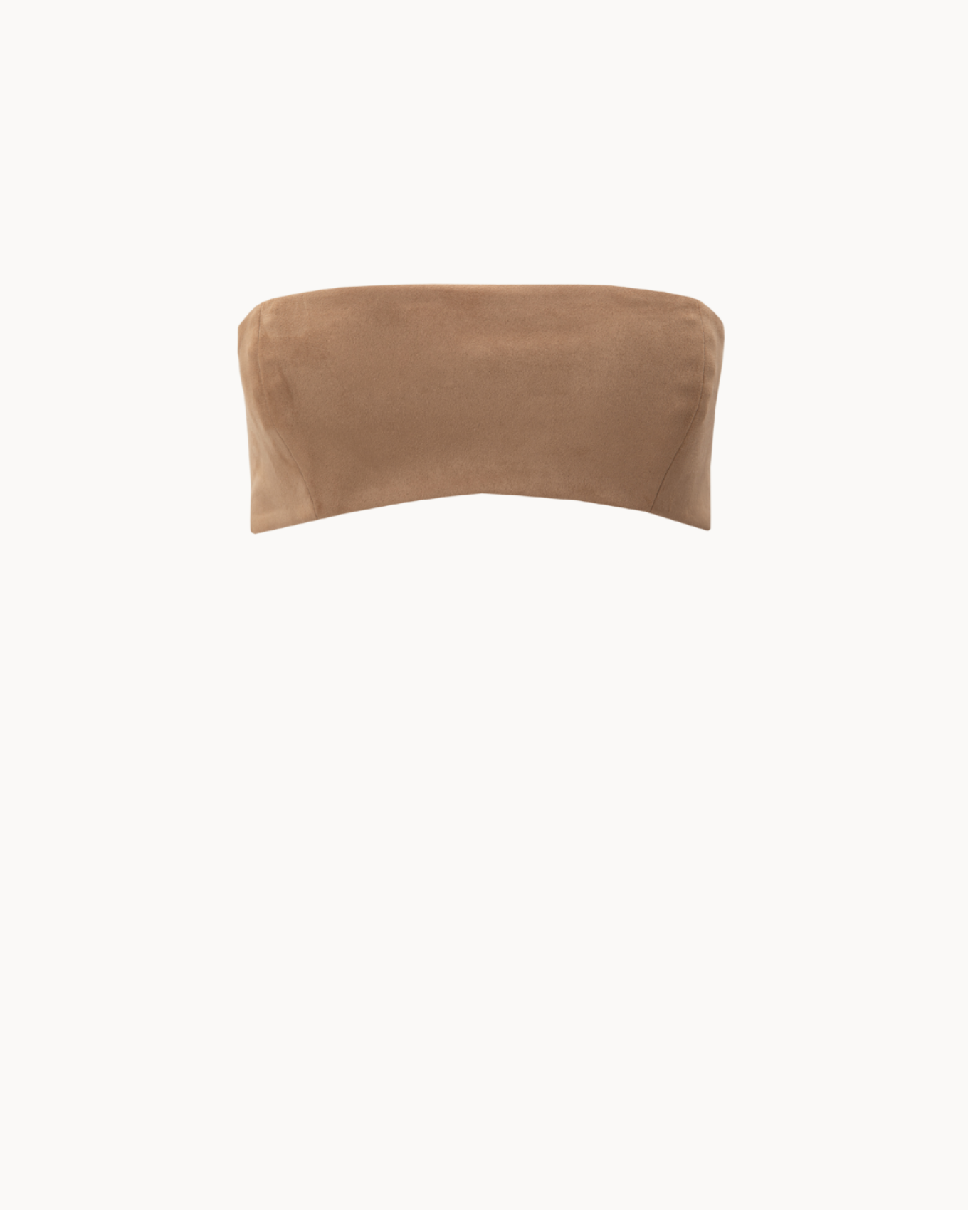 Picture of Beige Suede Bustier