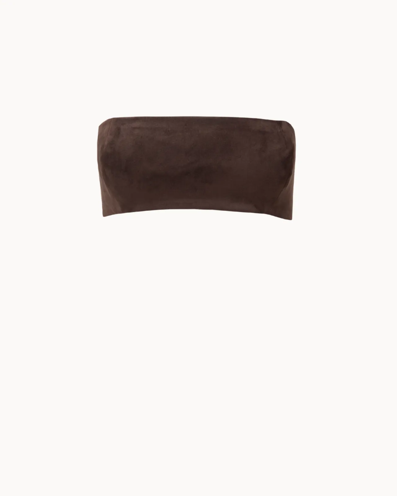 Picture of Brown Suede Bustier