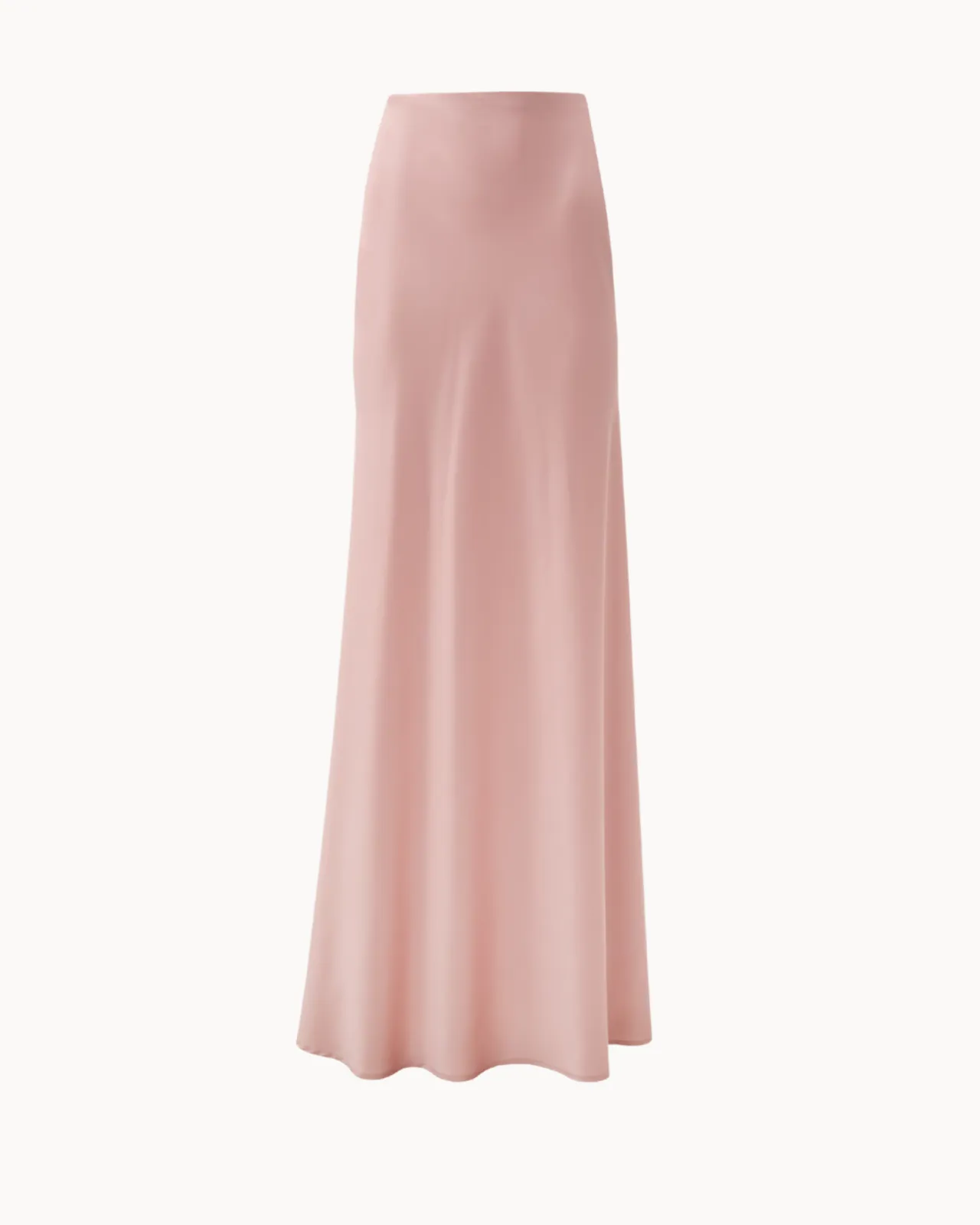 Picture of Dusty Pink Satin Mermaid Skirt