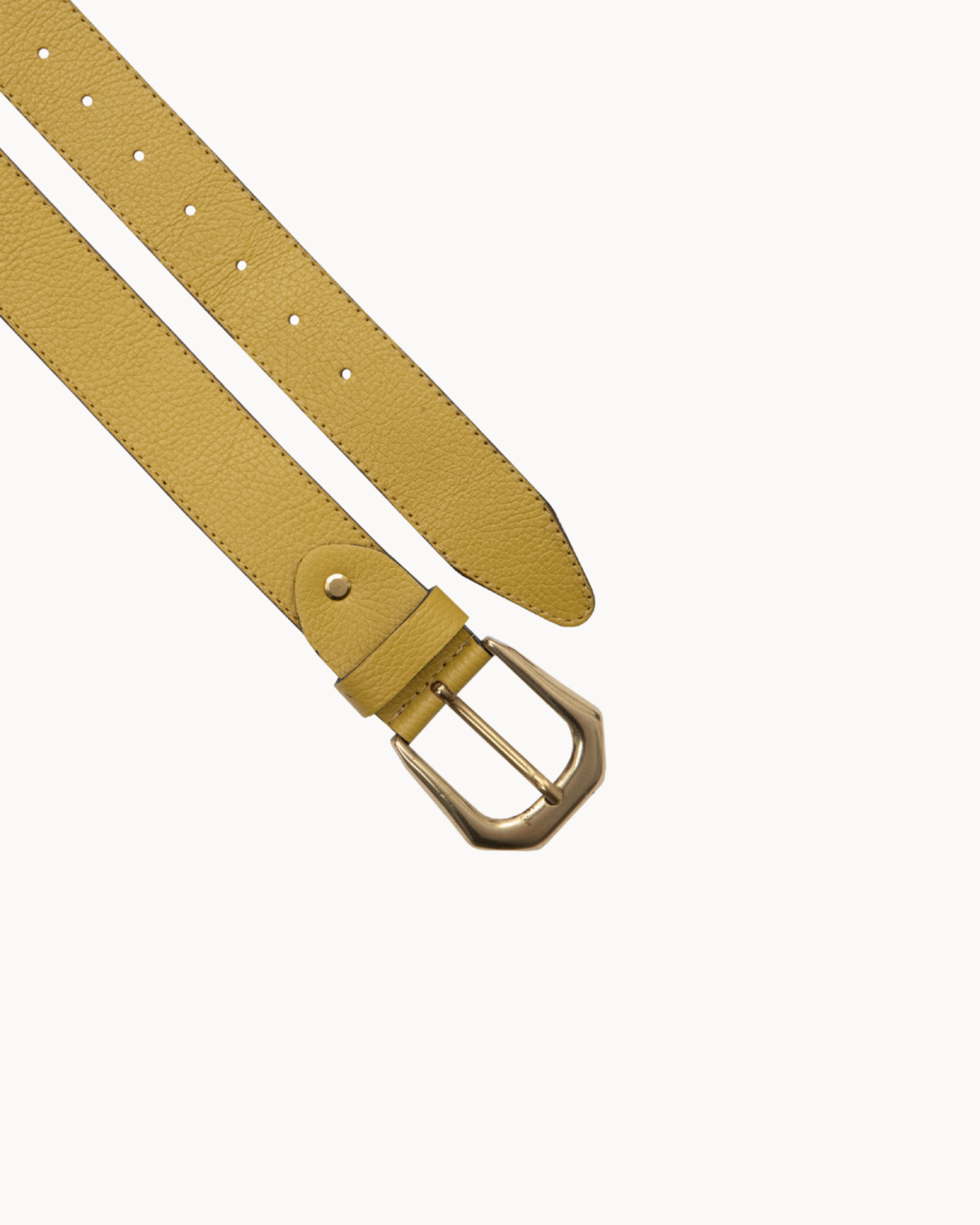 Picture of Lime Green Leather Belt