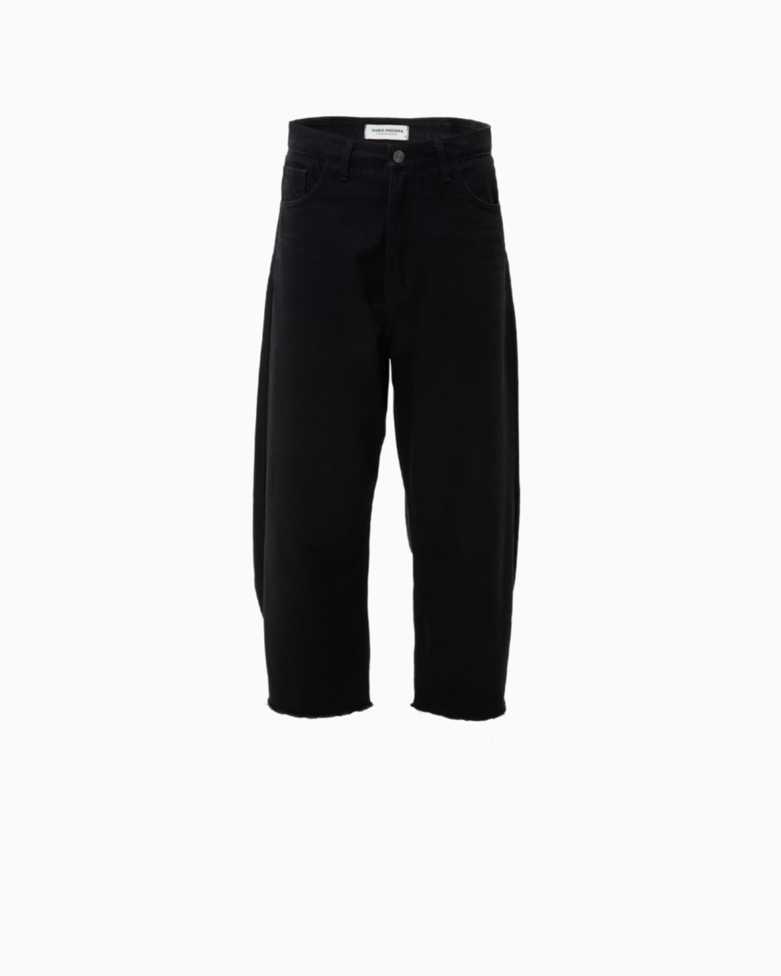 Picture of Loose-Fitting Black Denim Pants