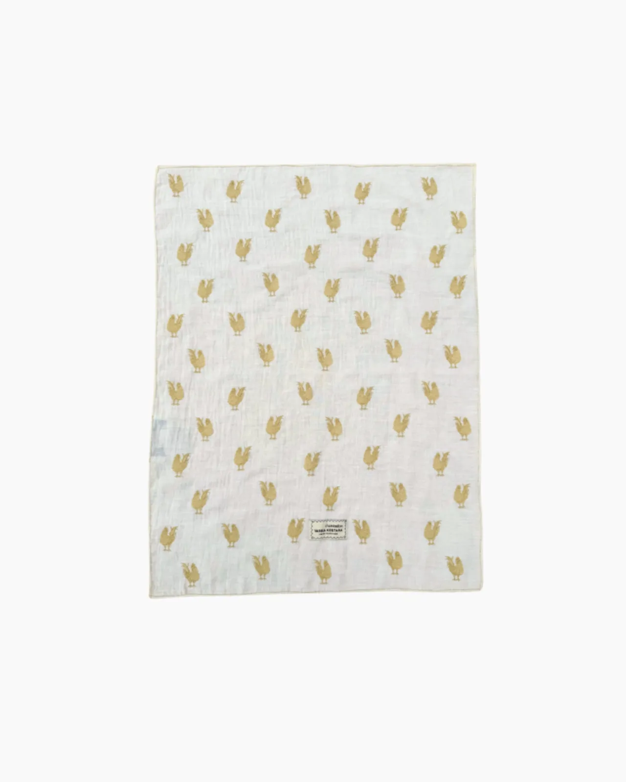 Show details for Rooster Embroidered Scarf Picture of Rooster Embroidered Scarf