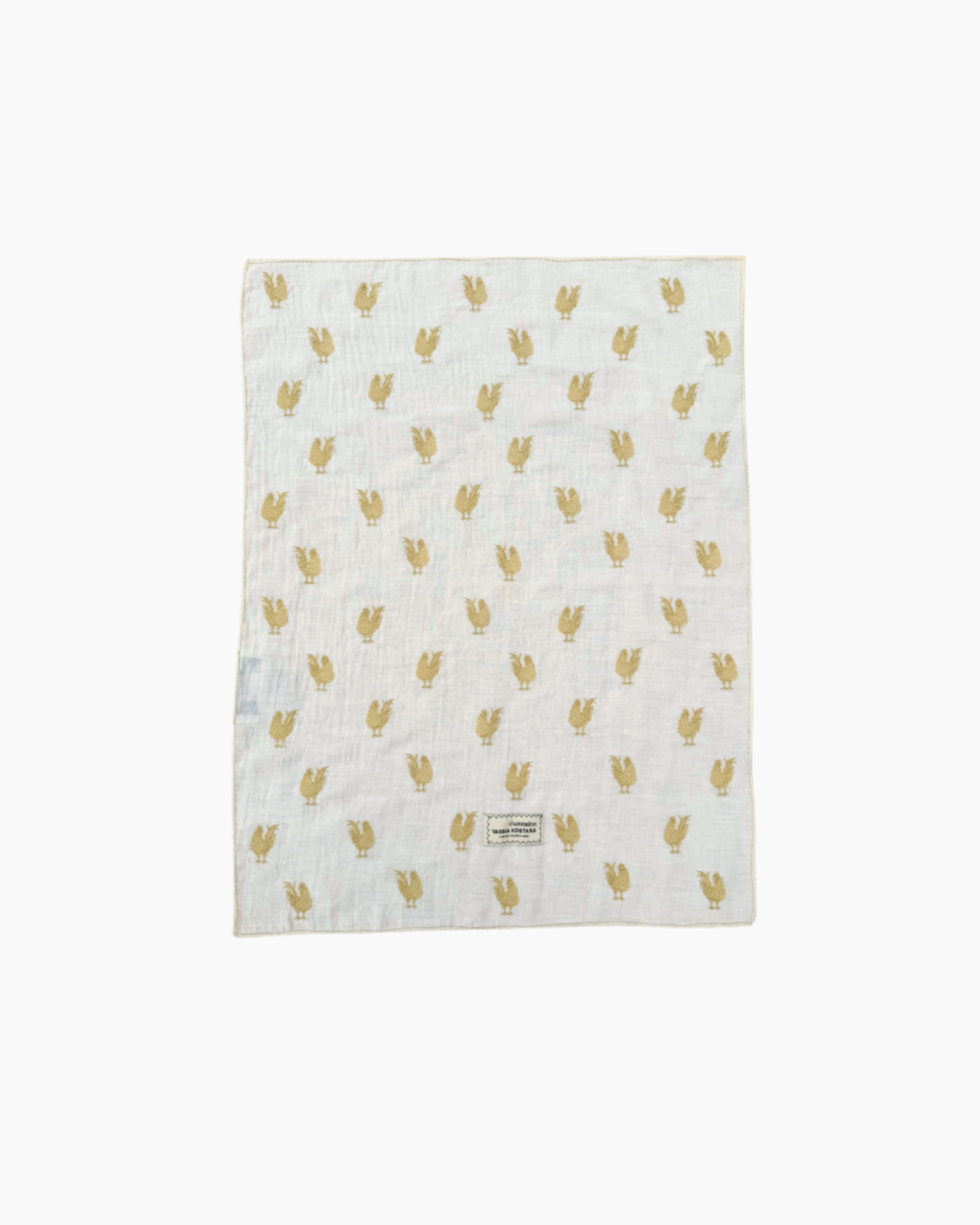 Picture of Rooster Embroidered Scarf