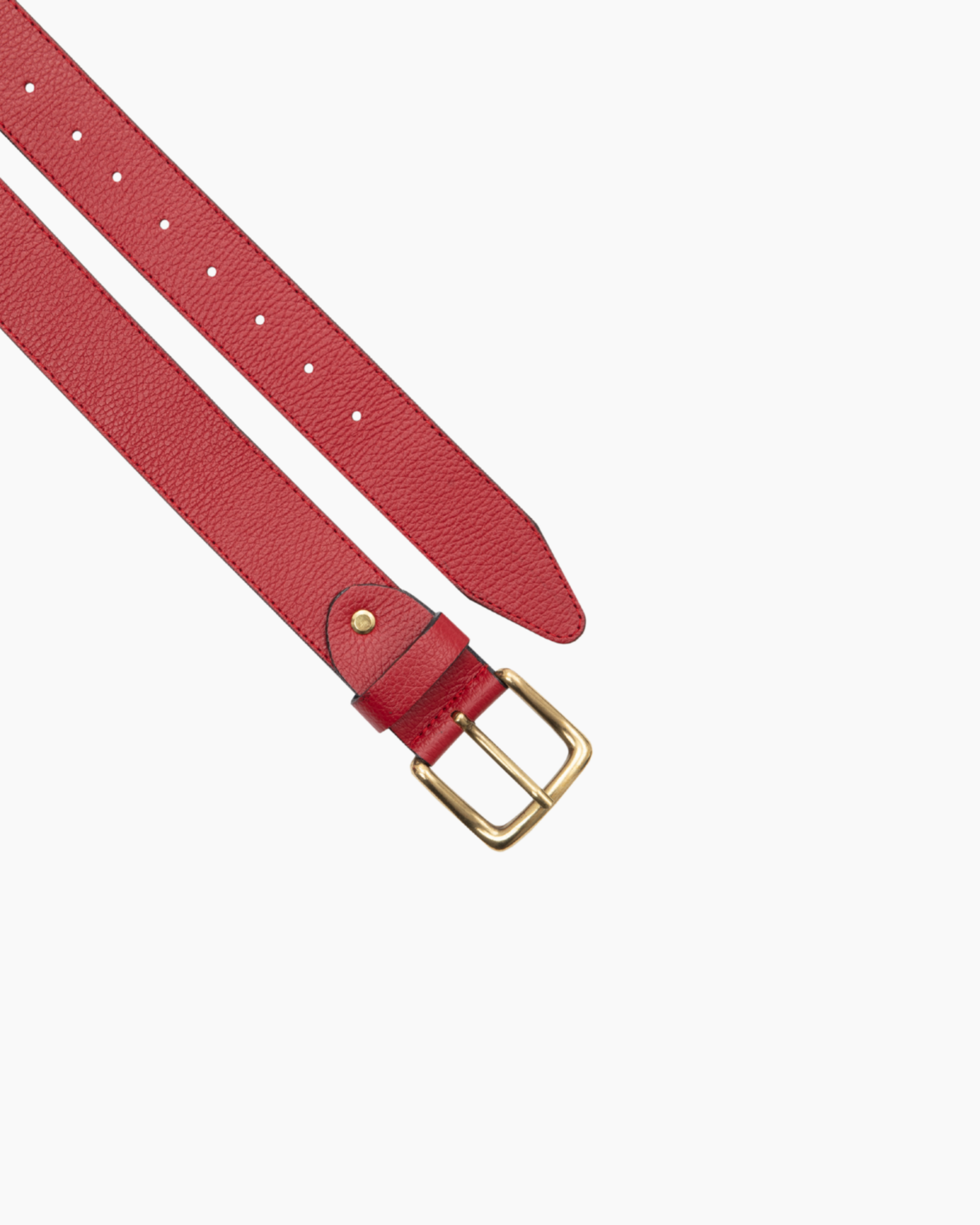 Picture of Sanguine Red Leather Belt