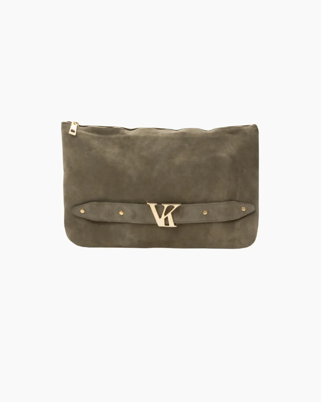 Picture of Khaki Suede Bag