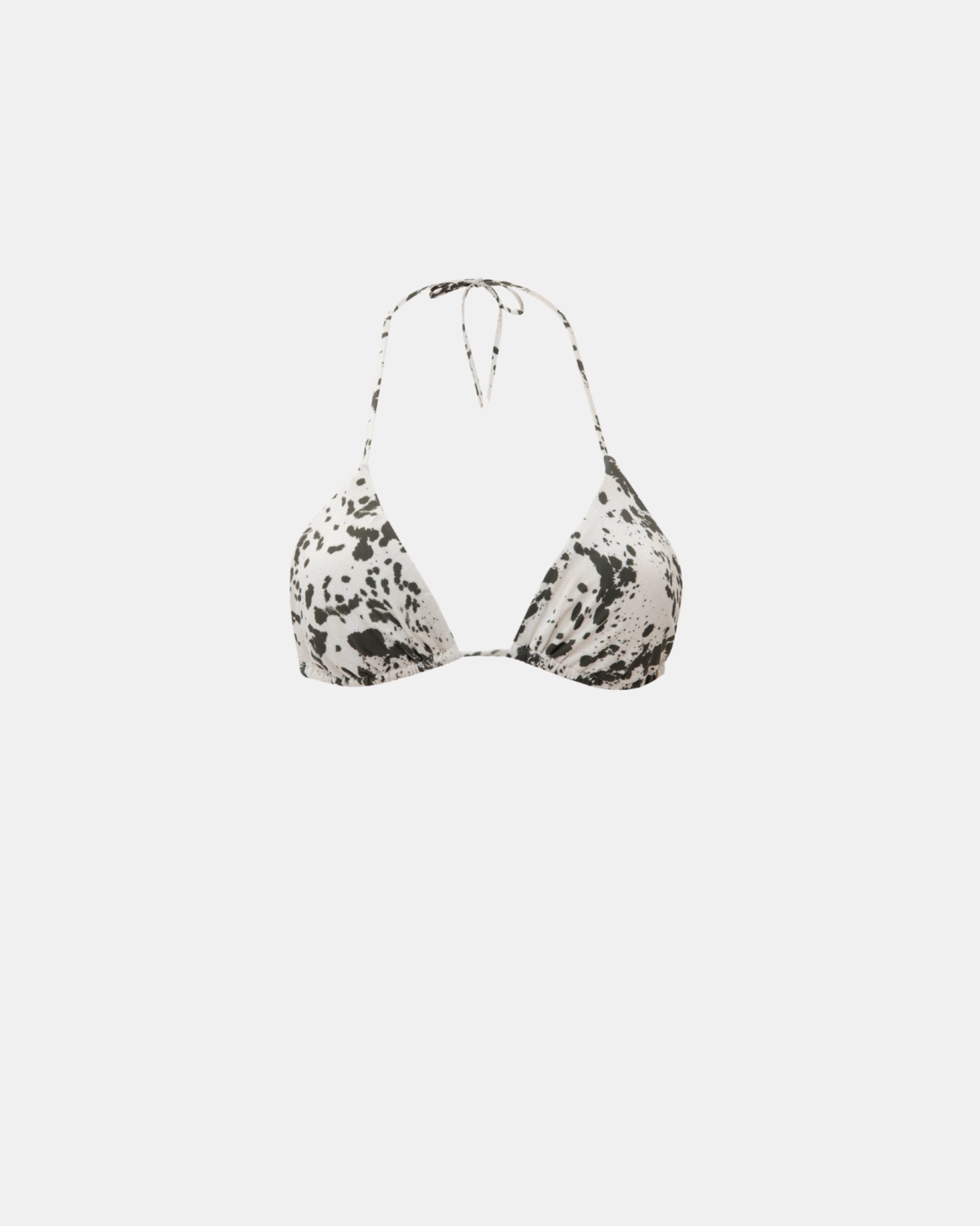 Picture of Animal Print Triangle Bikini Top