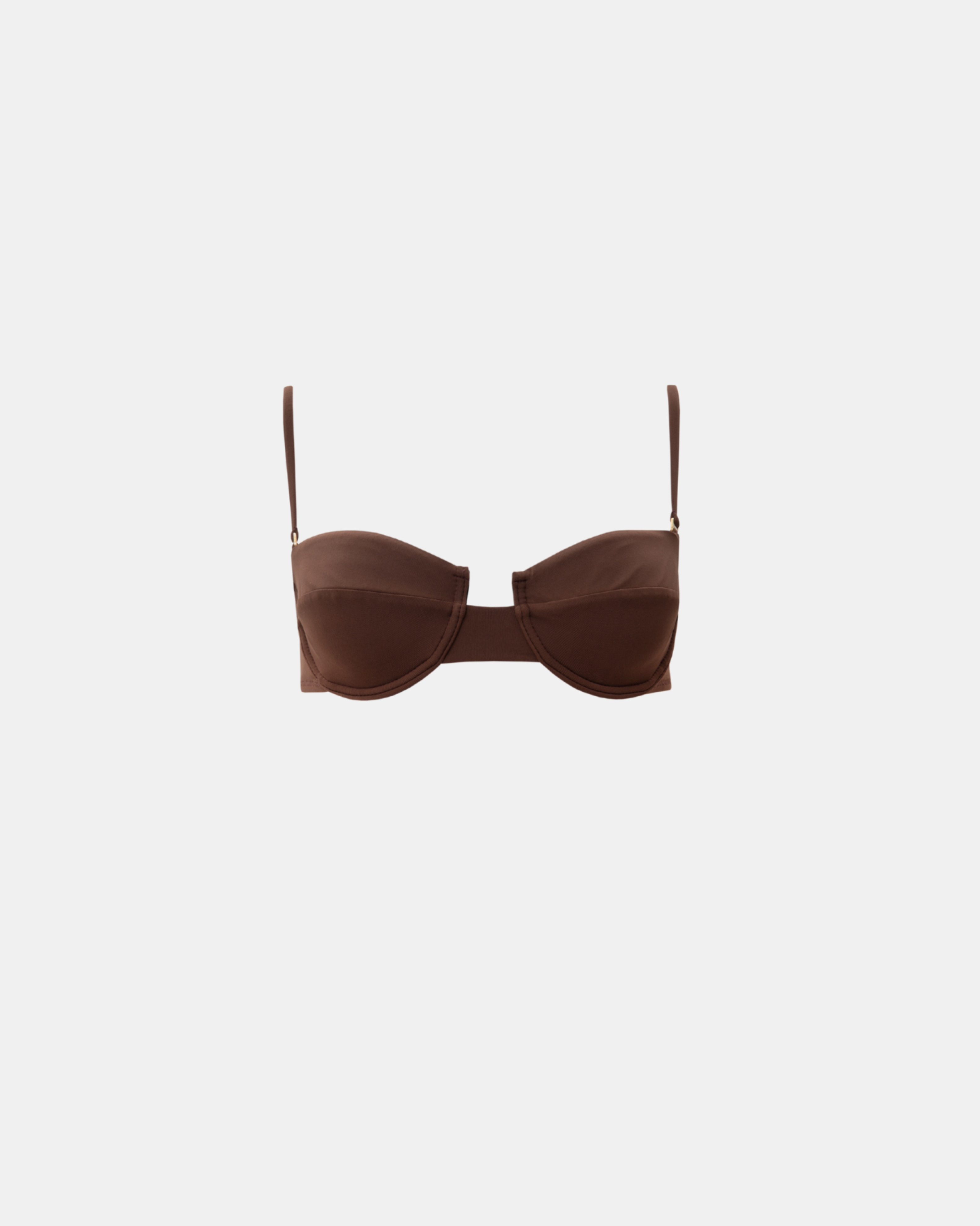 Picture of Brown Underwire Bikini Top