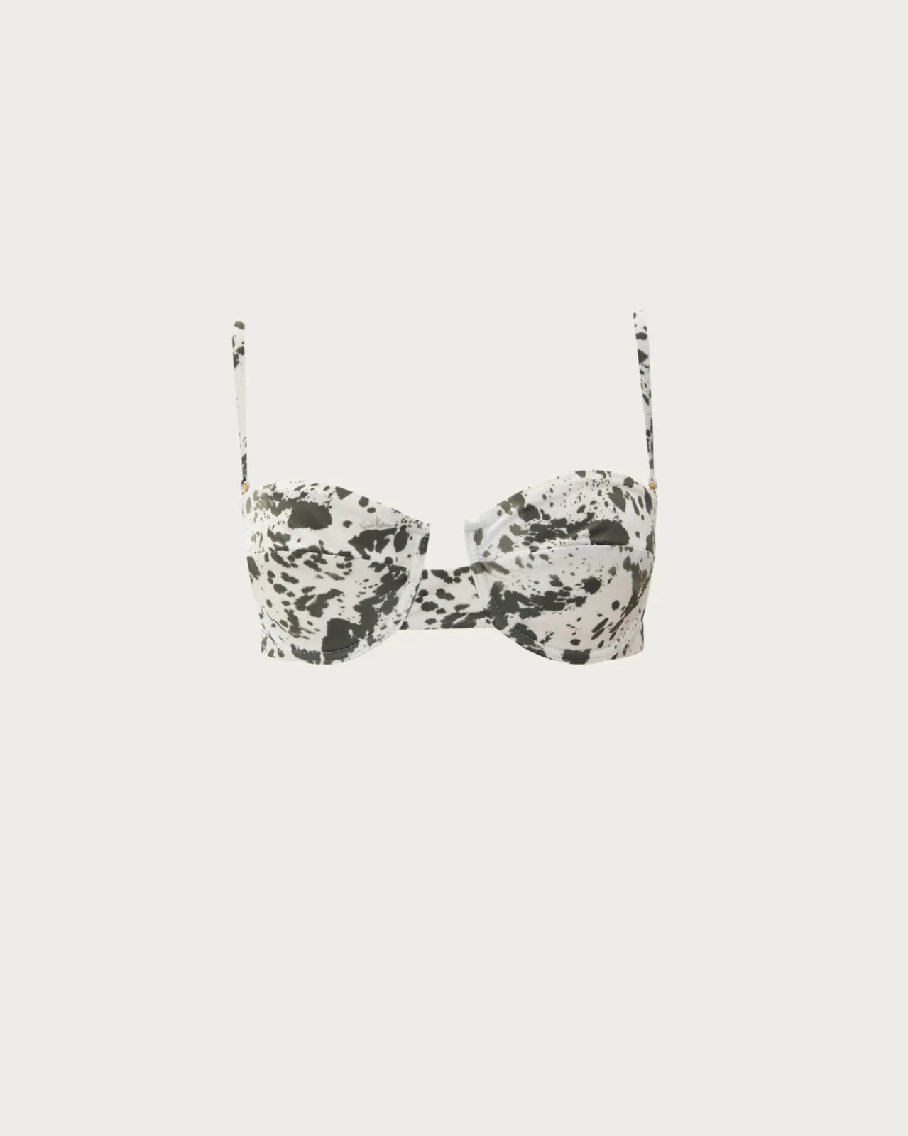 Show details for Animal Print Underwire Bikini Top Picture of Animal Print Underwire Bikini Top