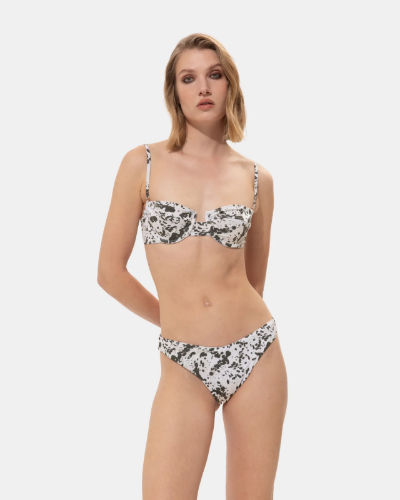 Picture of Animal Print Low Cut Bikini Bottoms