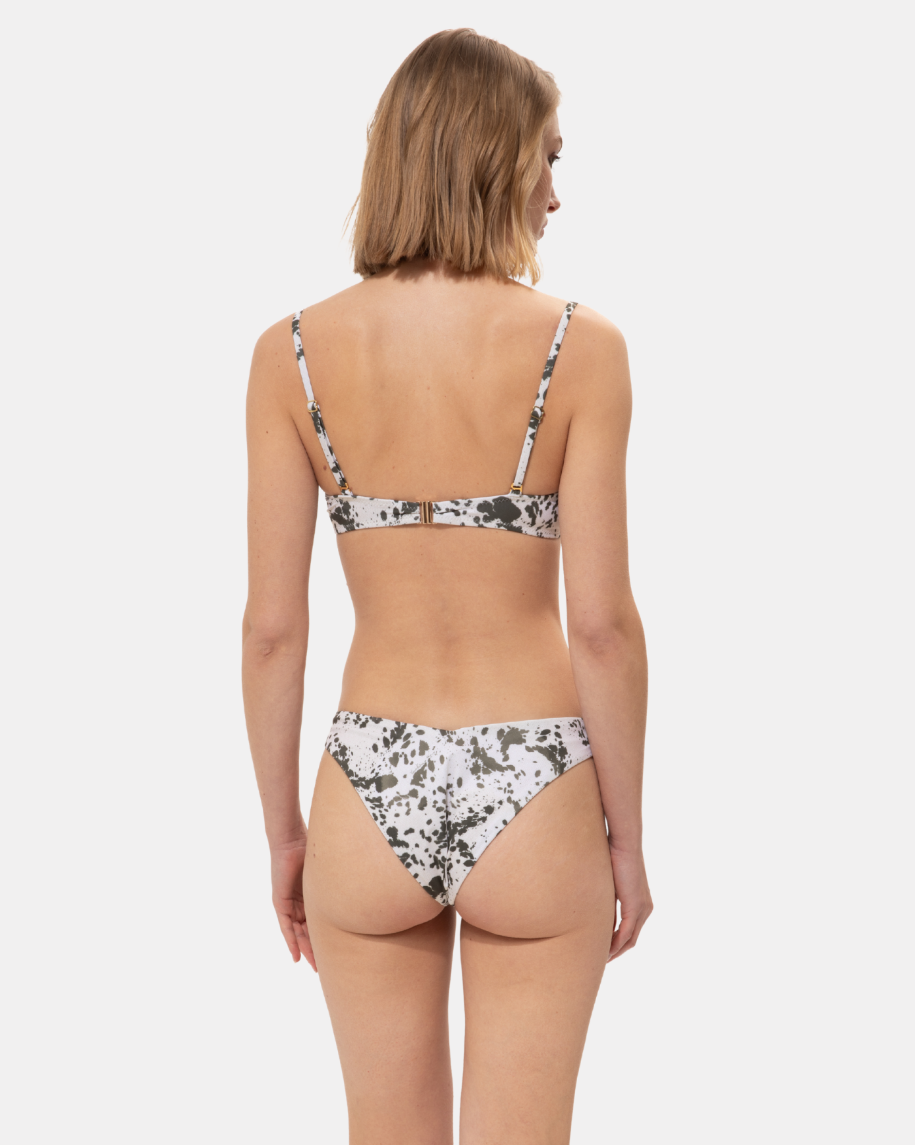 Picture of Animal Print Low Cut Bikini Bottoms