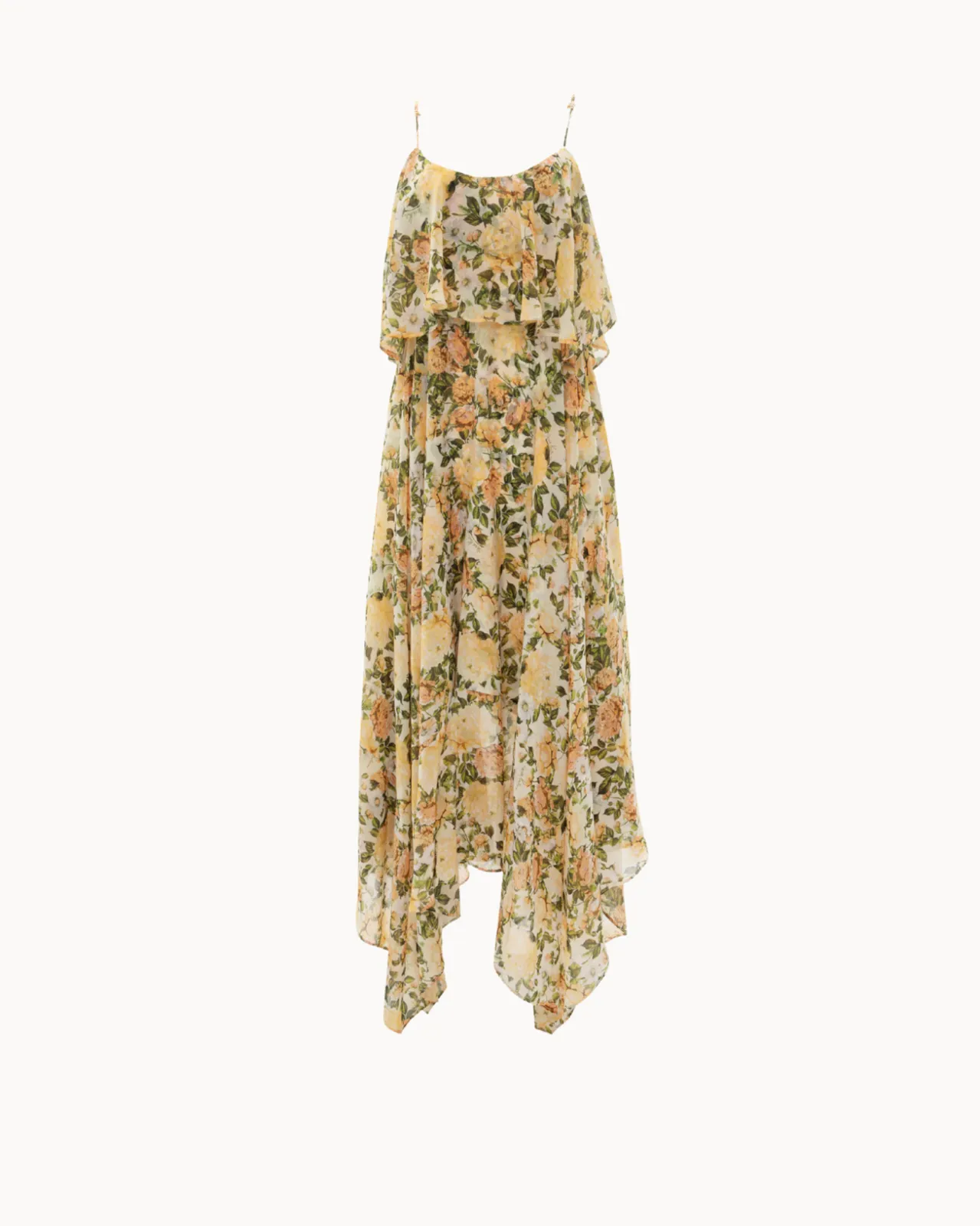 Show details for Asymmetrical Ruffled Dress Picture of Asymmetrical Ruffled Dress