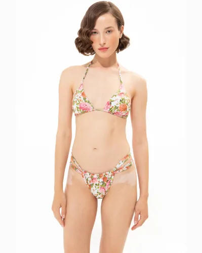 Picture of Pink Passion Triangle Bikini Top