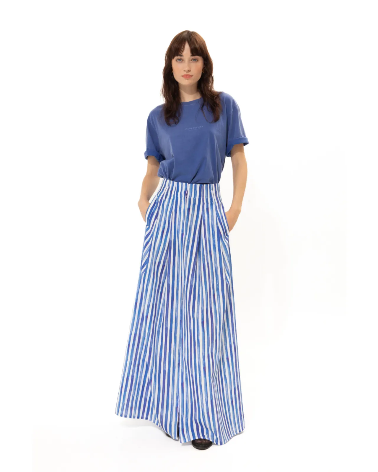 Picture of Aegean Blue Long Skirt