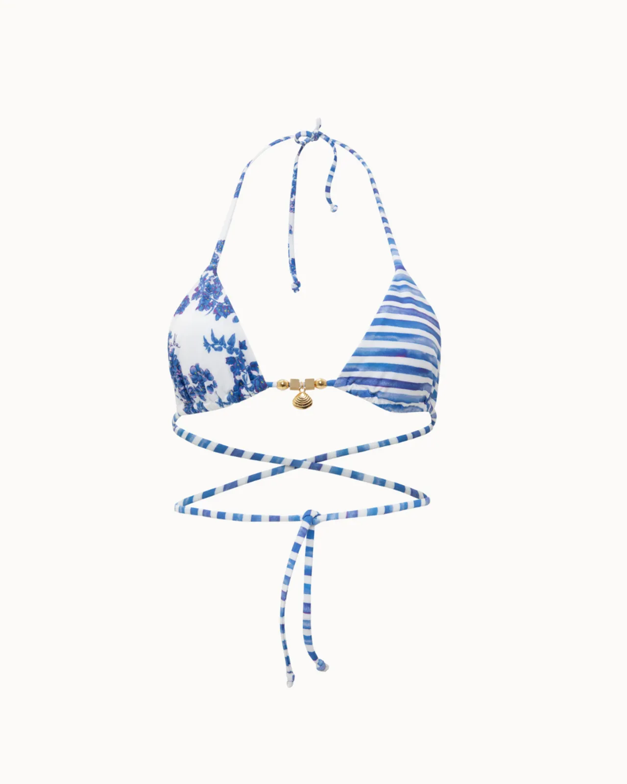 Show details for Violet Aegean Triangle Bikini Top Picture of Violet Aegean Triangle Bikini Top