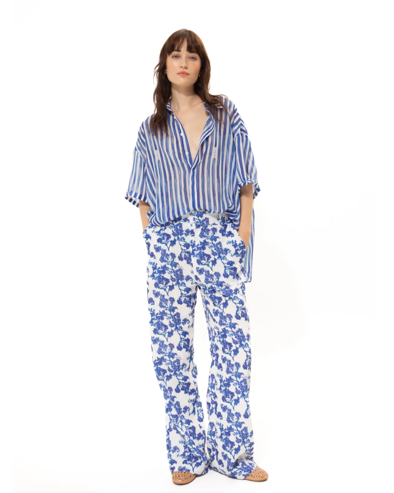 Show details for Violet Sea Straight Leg Pants Picture of Violet Sea Straight Leg Pants