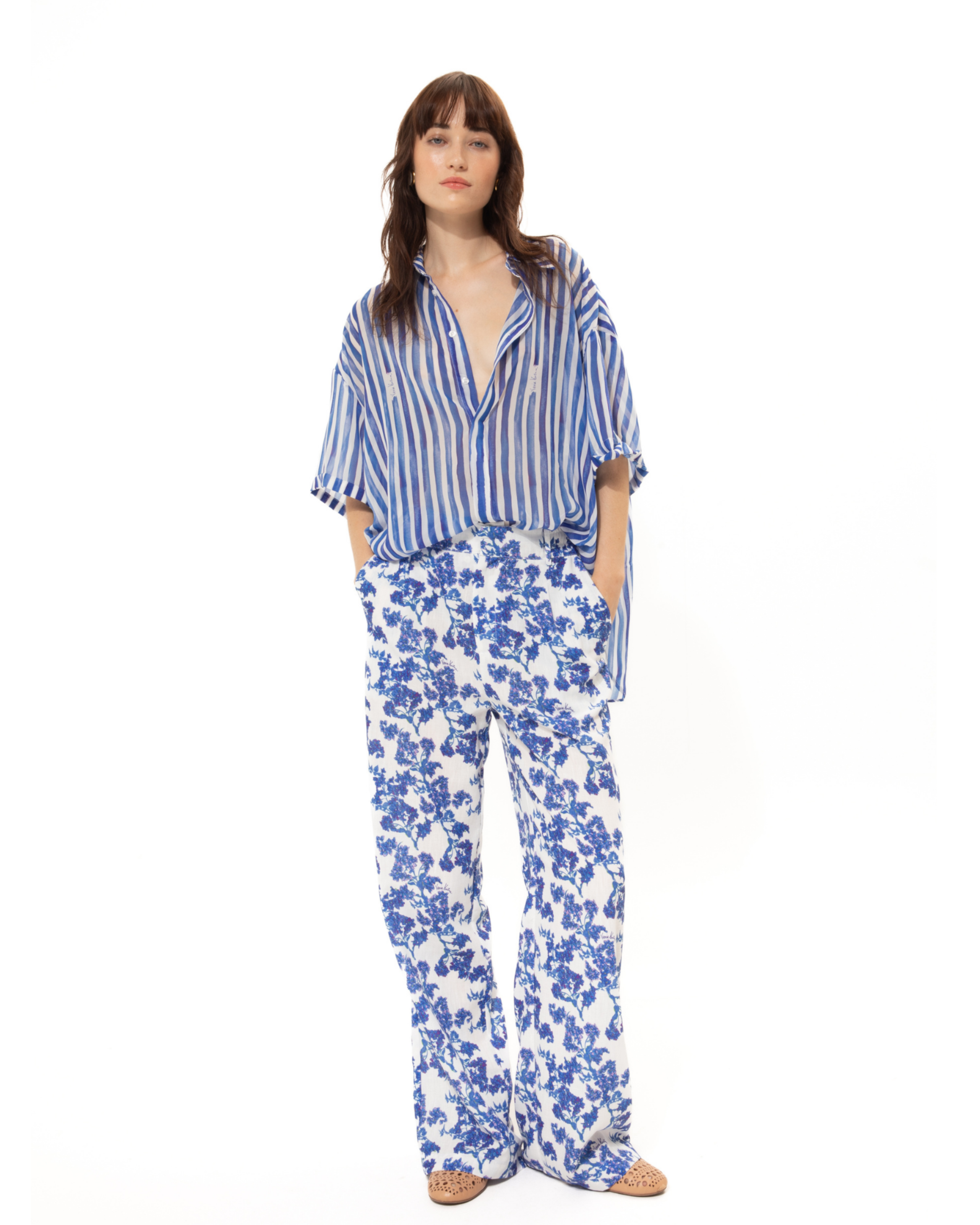 Picture of Violet Sea Straight Leg Pants