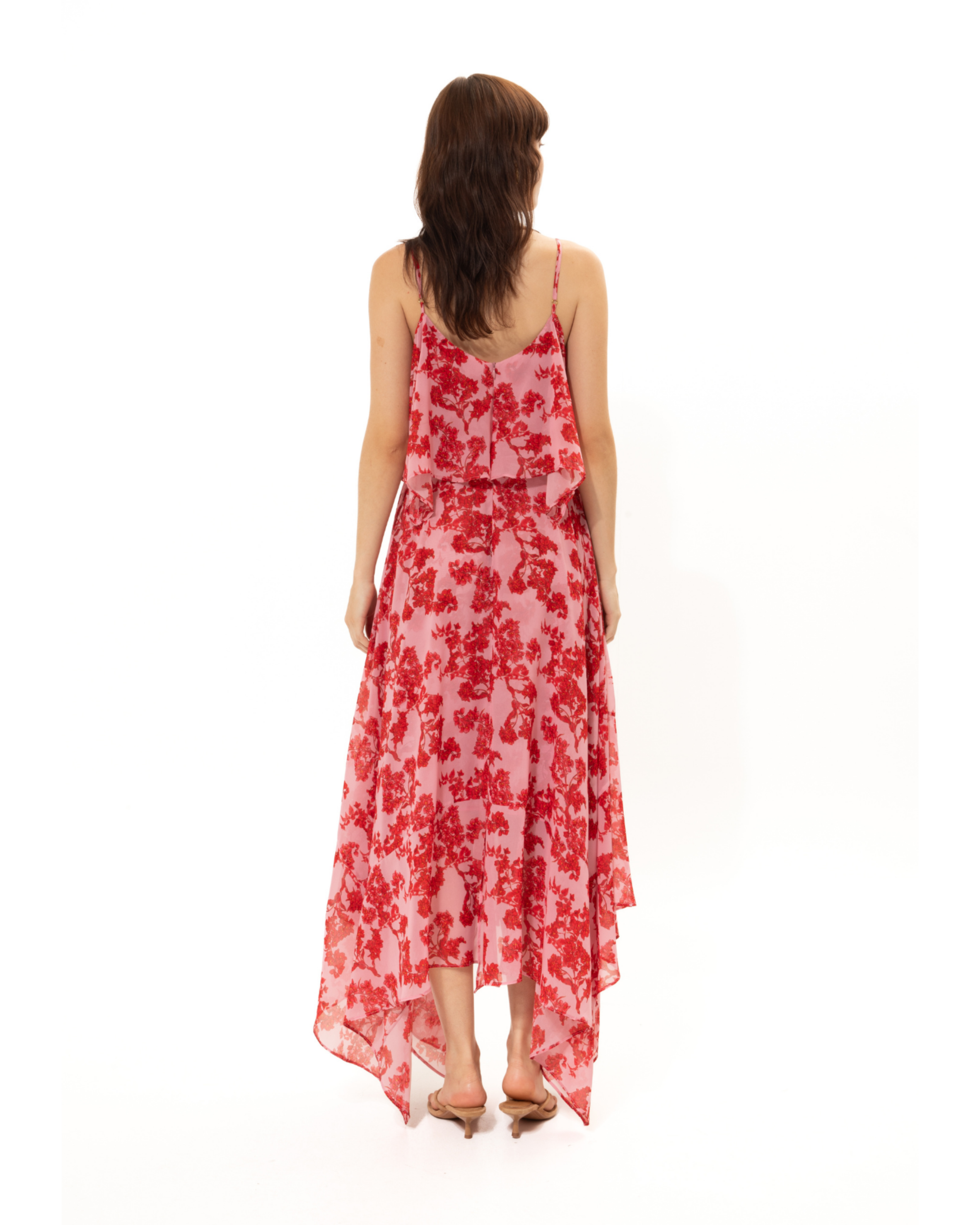 Picture of Bougainvillea Asymmetrical Dress