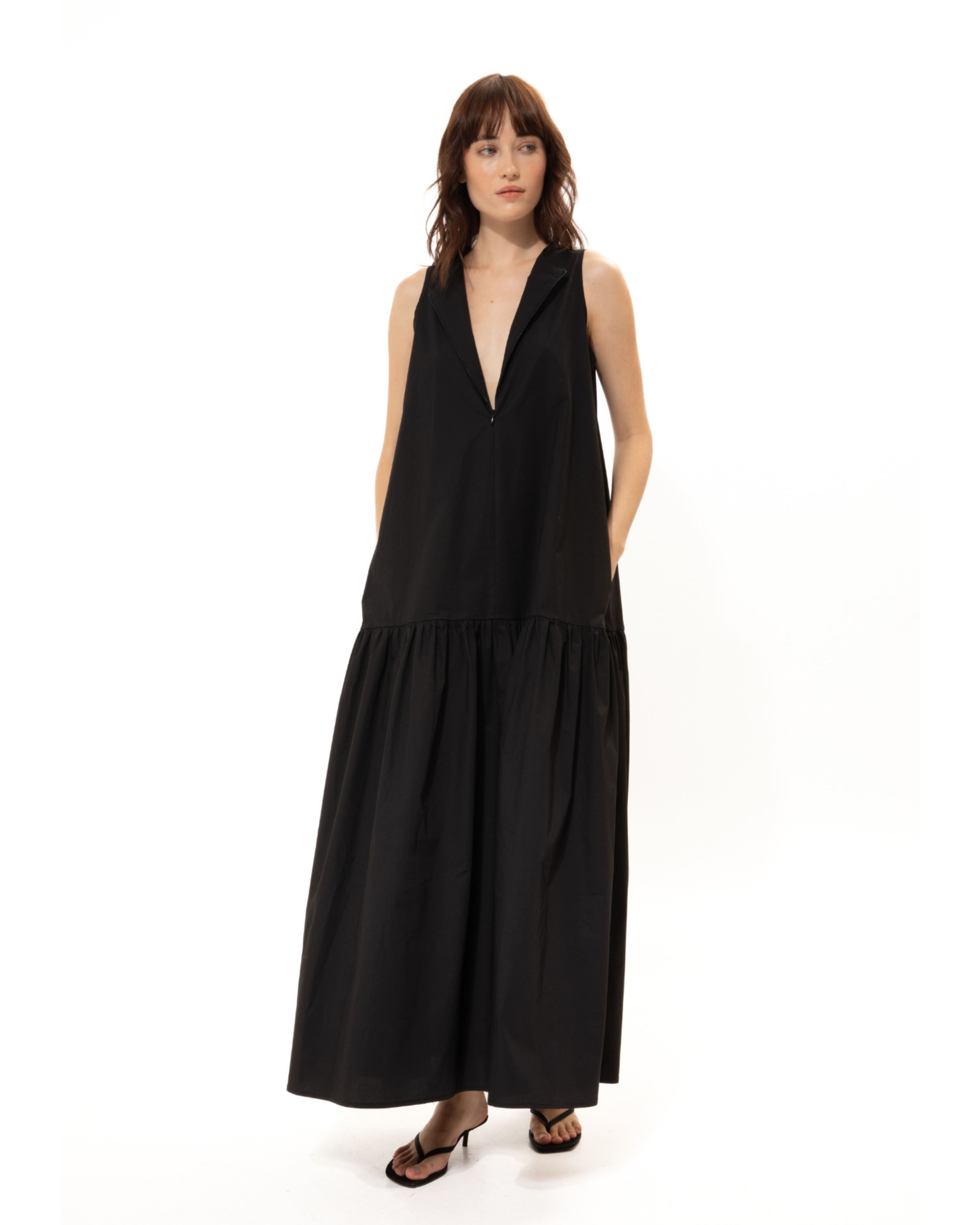 Picture of Black Cotton Dress