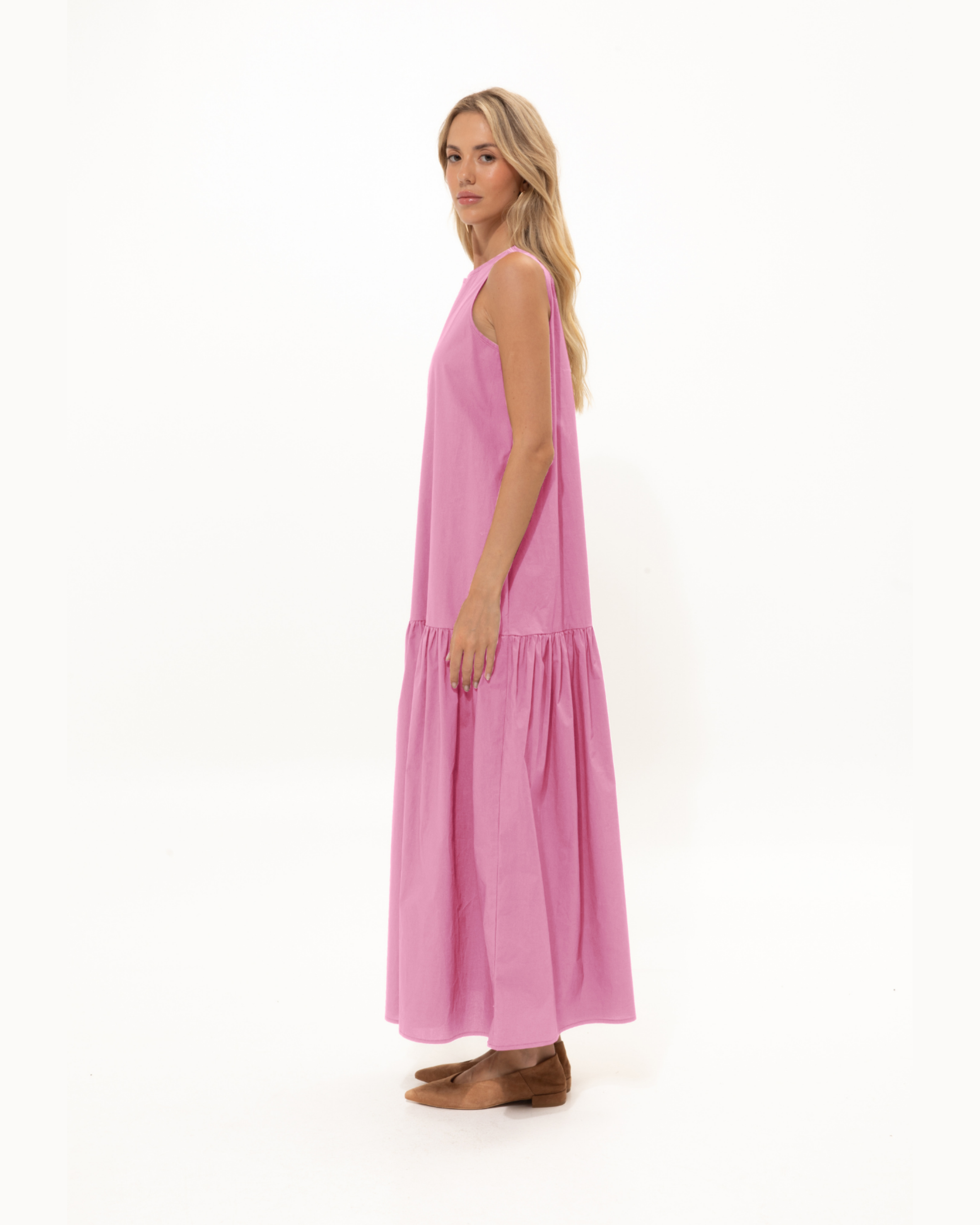 Picture of Pink Cotton Dress