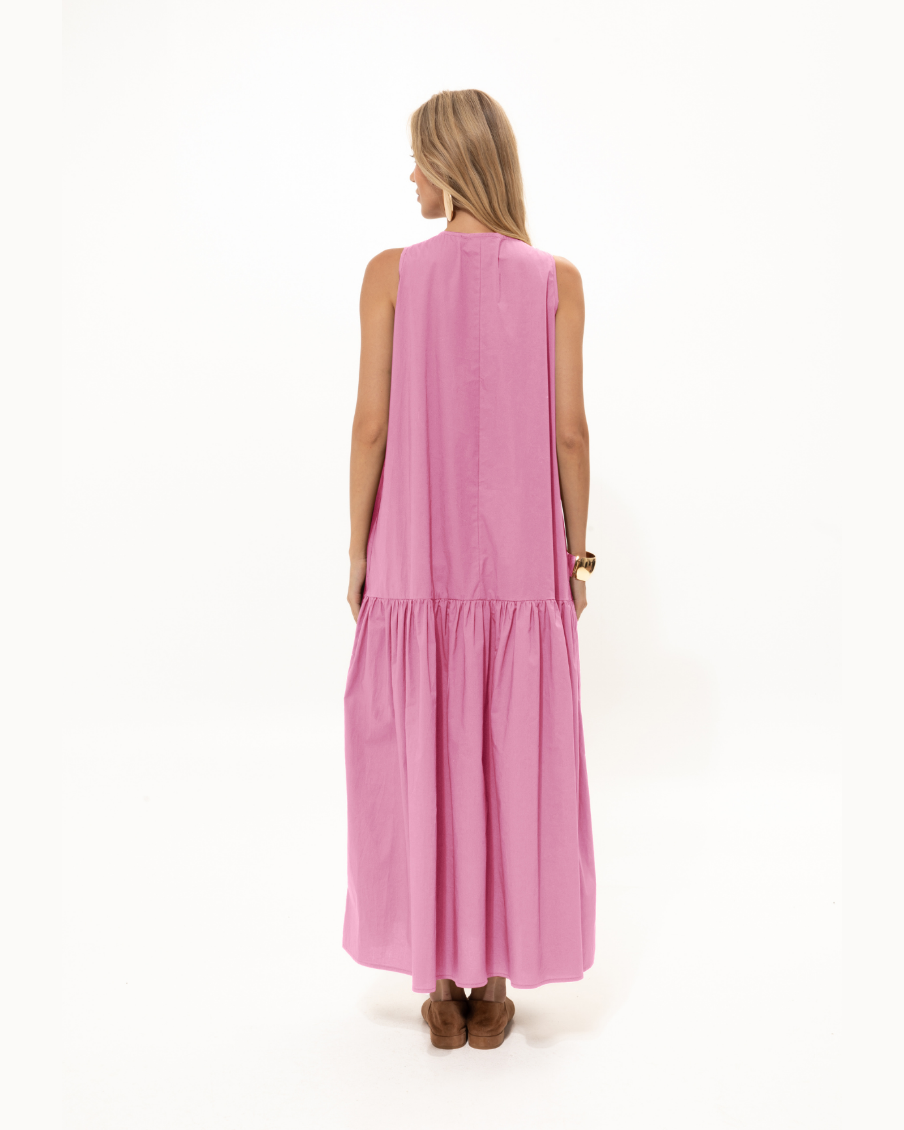 Picture of Pink Cotton Dress