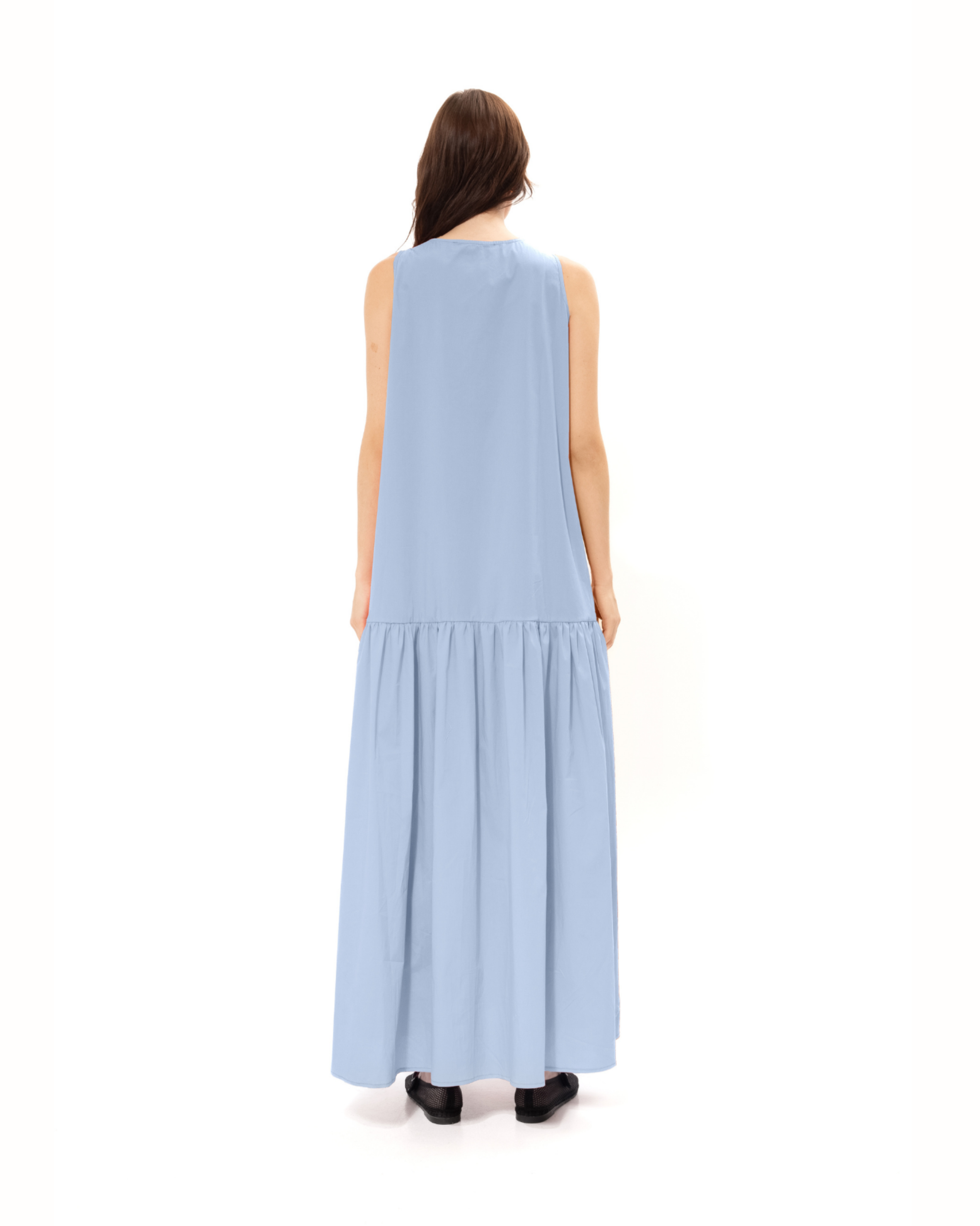 Picture of Sky Blue Cotton Dress
