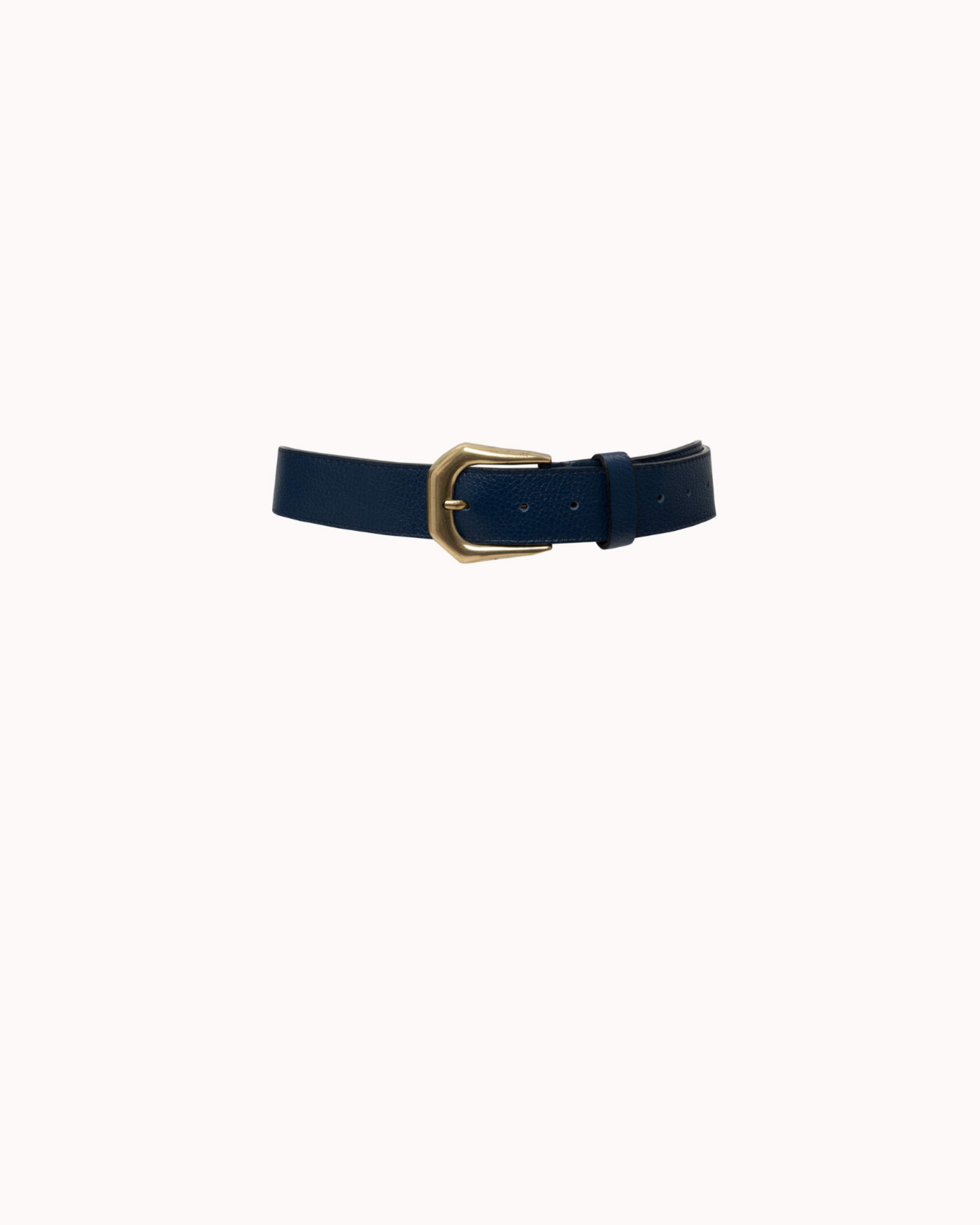 Picture of Dark Blue Leather Belt