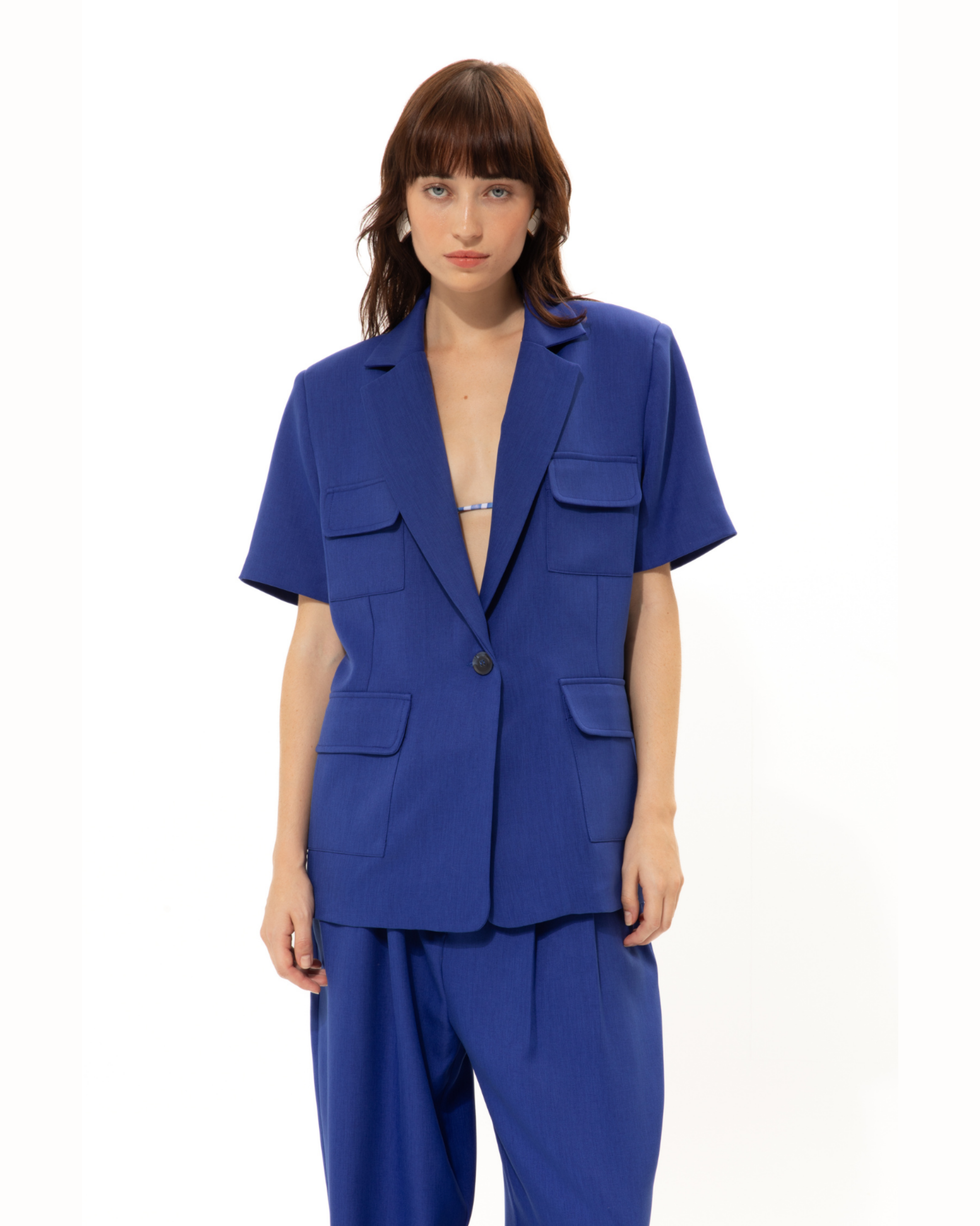 Picture of Deep Sea Short-Sleeved Blazer