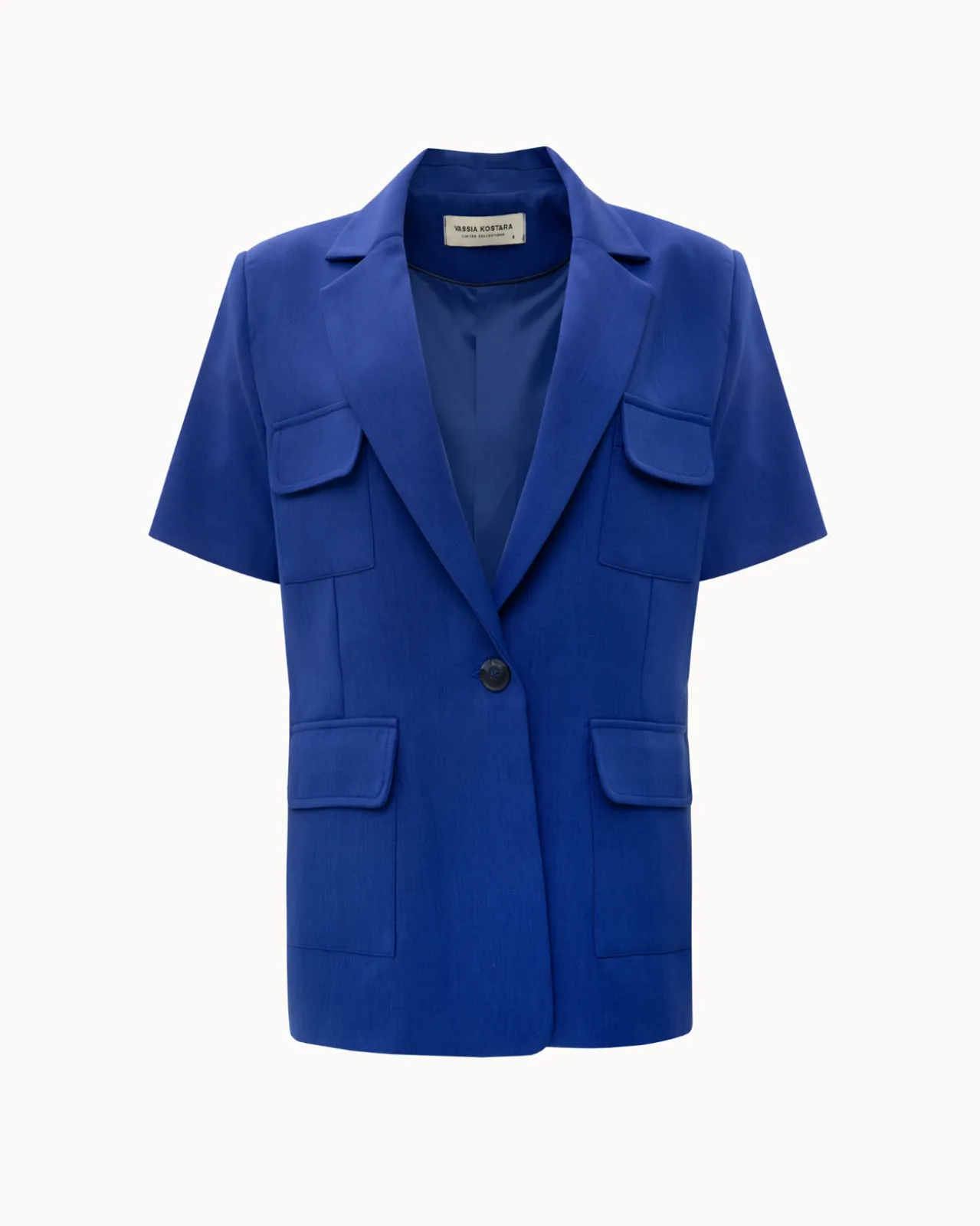 Show details for Deep Sea Short-Sleeved Blazer Picture of Deep Sea Short-Sleeved Blazer