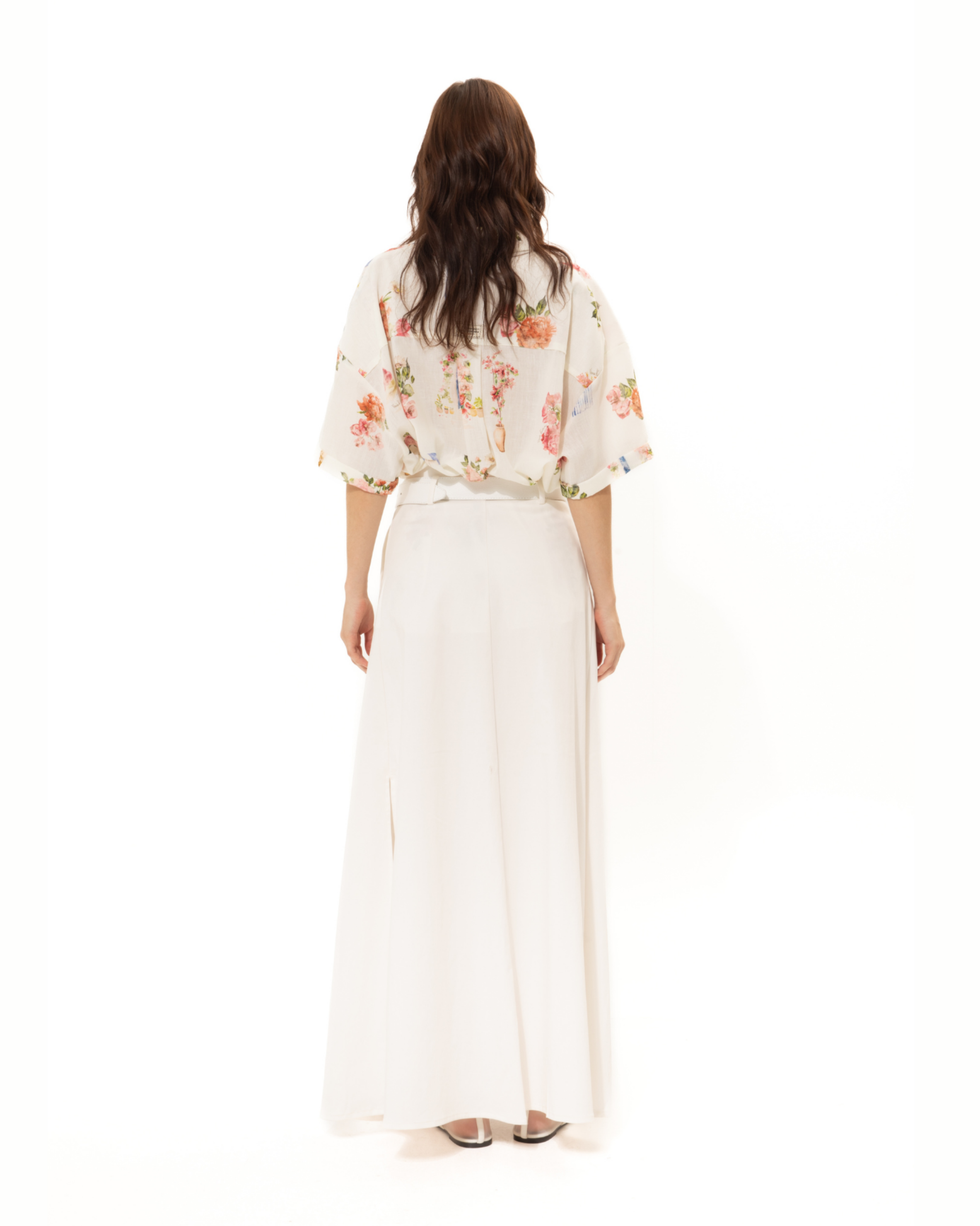 Picture of Island White Long Skirt