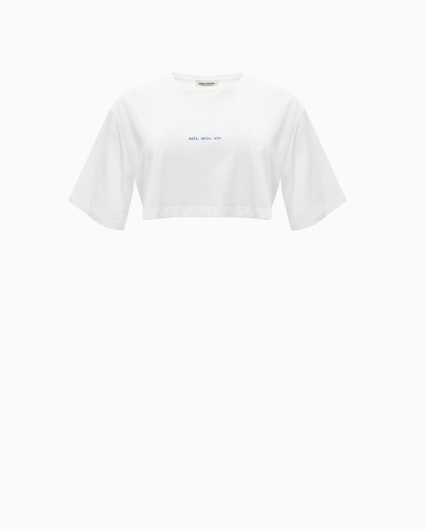 Picture of Salt, Skin, Sin Cropped T-shirt