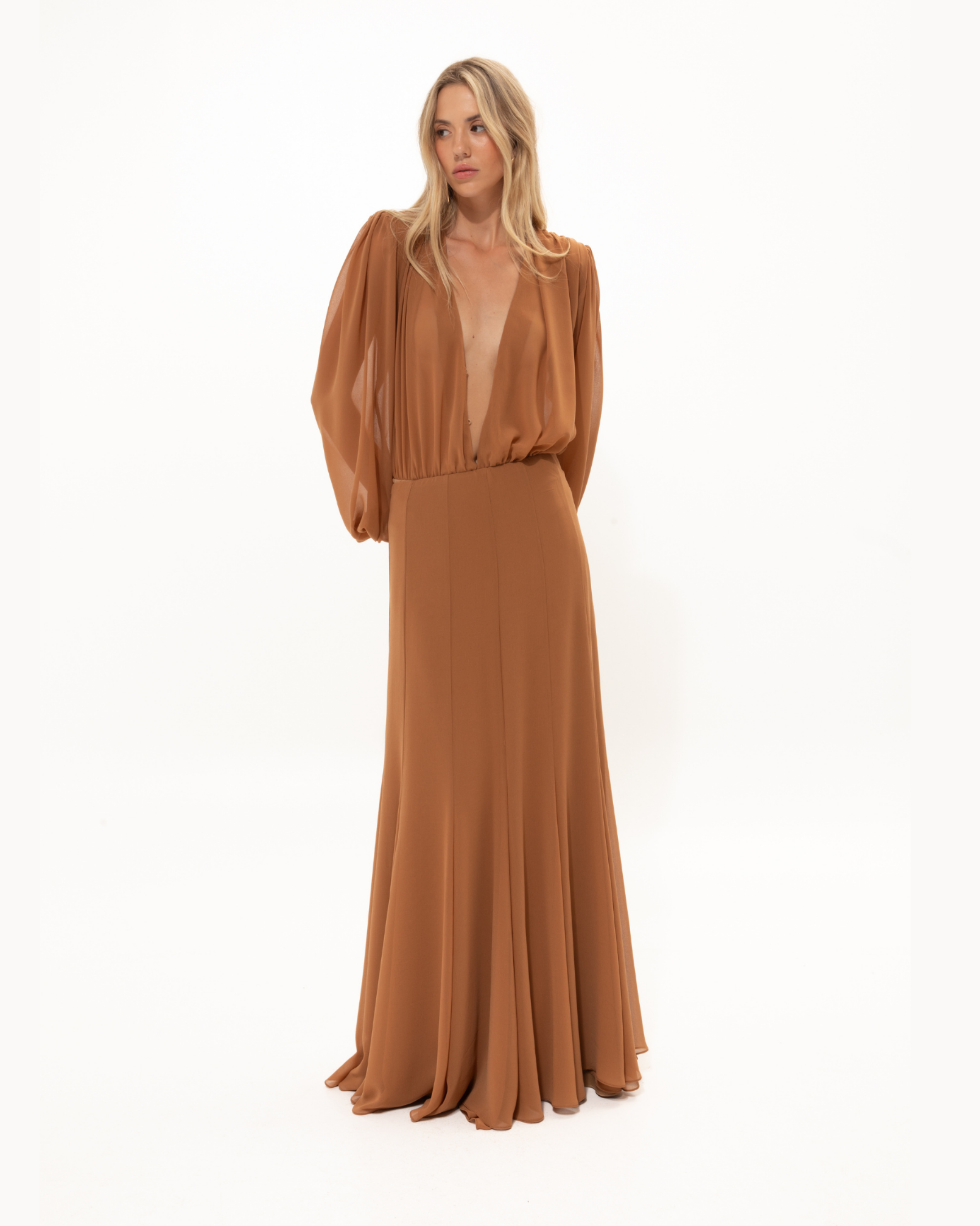 Picture of Caramel Sheer Top