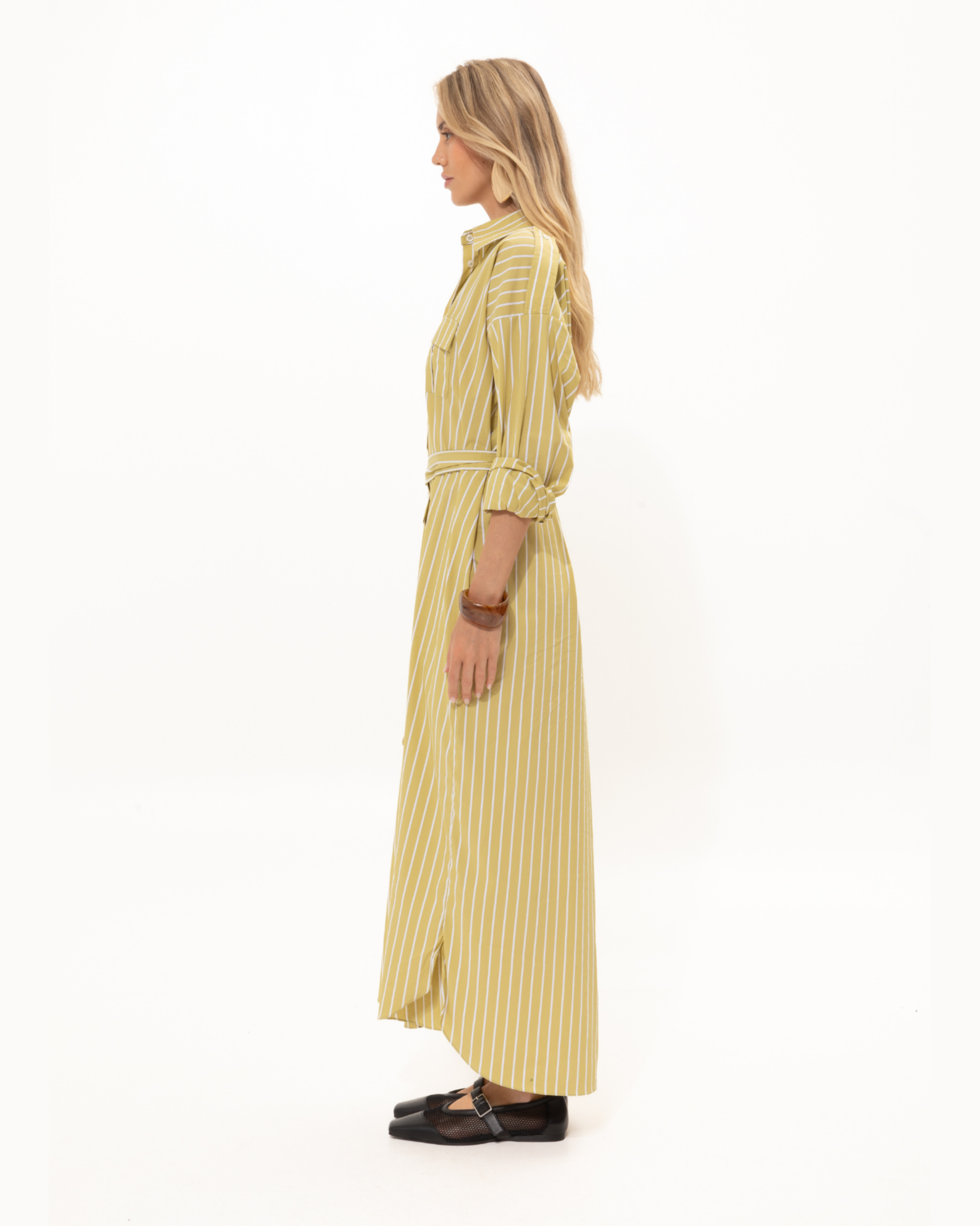 Picture of Lime Chemisier Dress