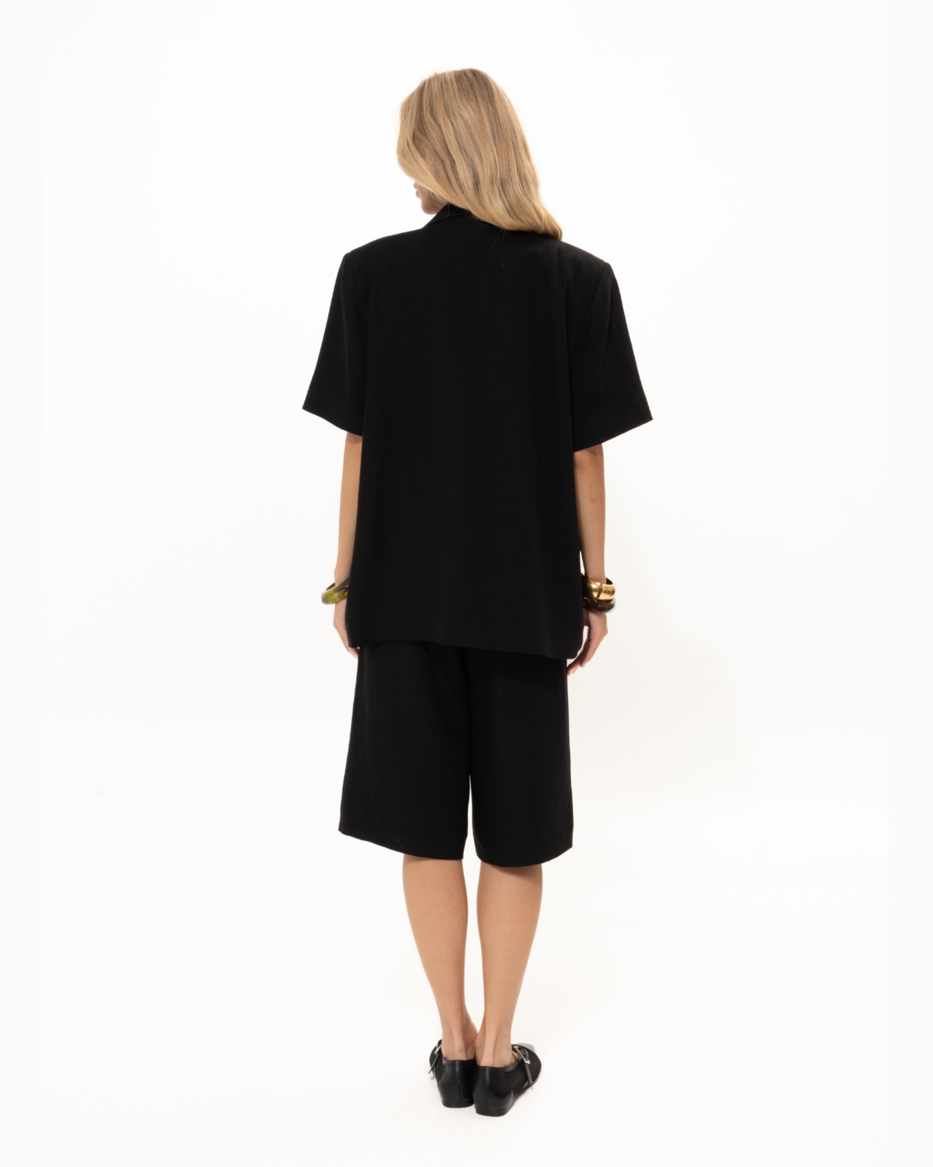 Picture of Black Short-Sleeved Blazer