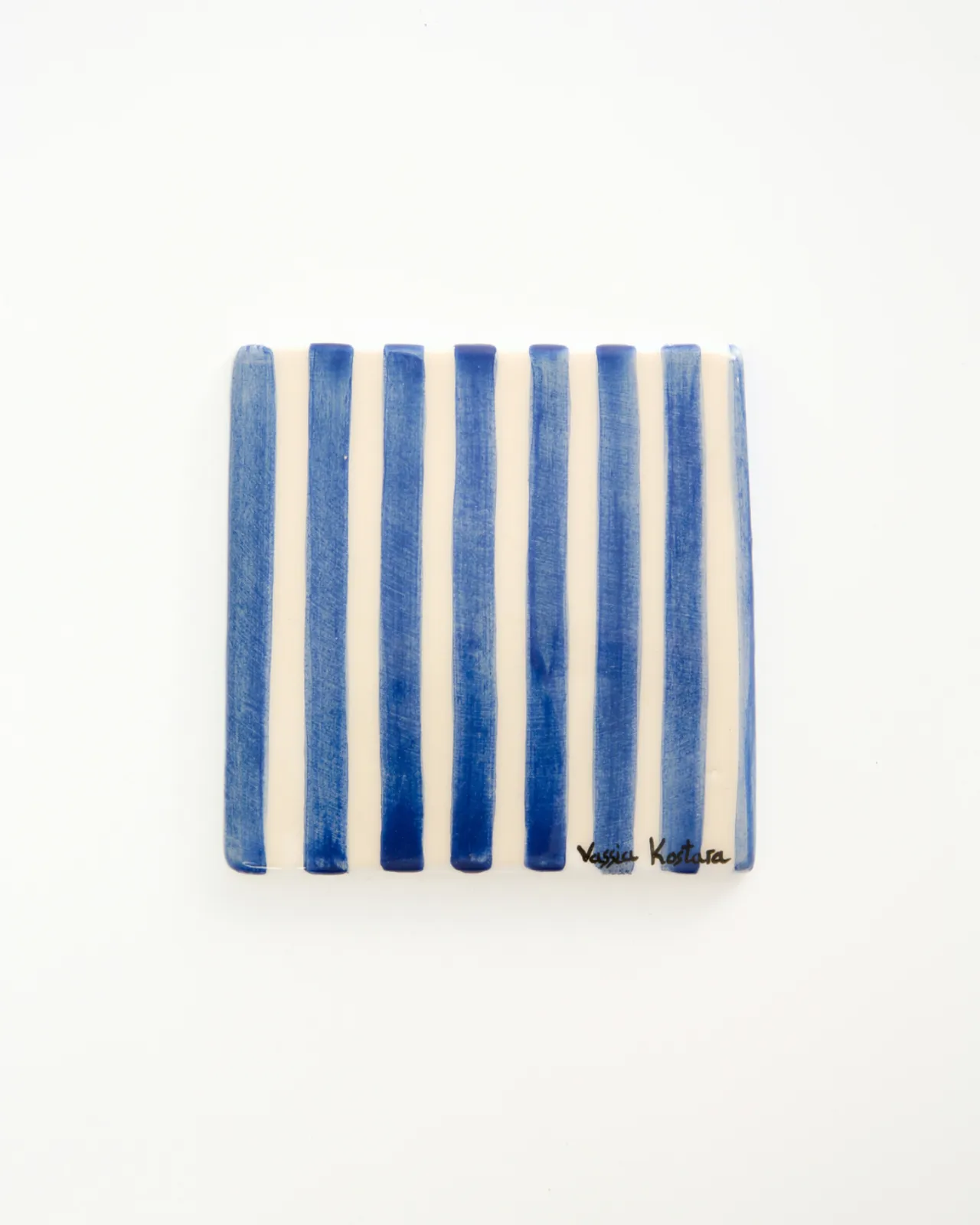 Show details for Aegean Blue Coaster Picture of Aegean Blue Coaster