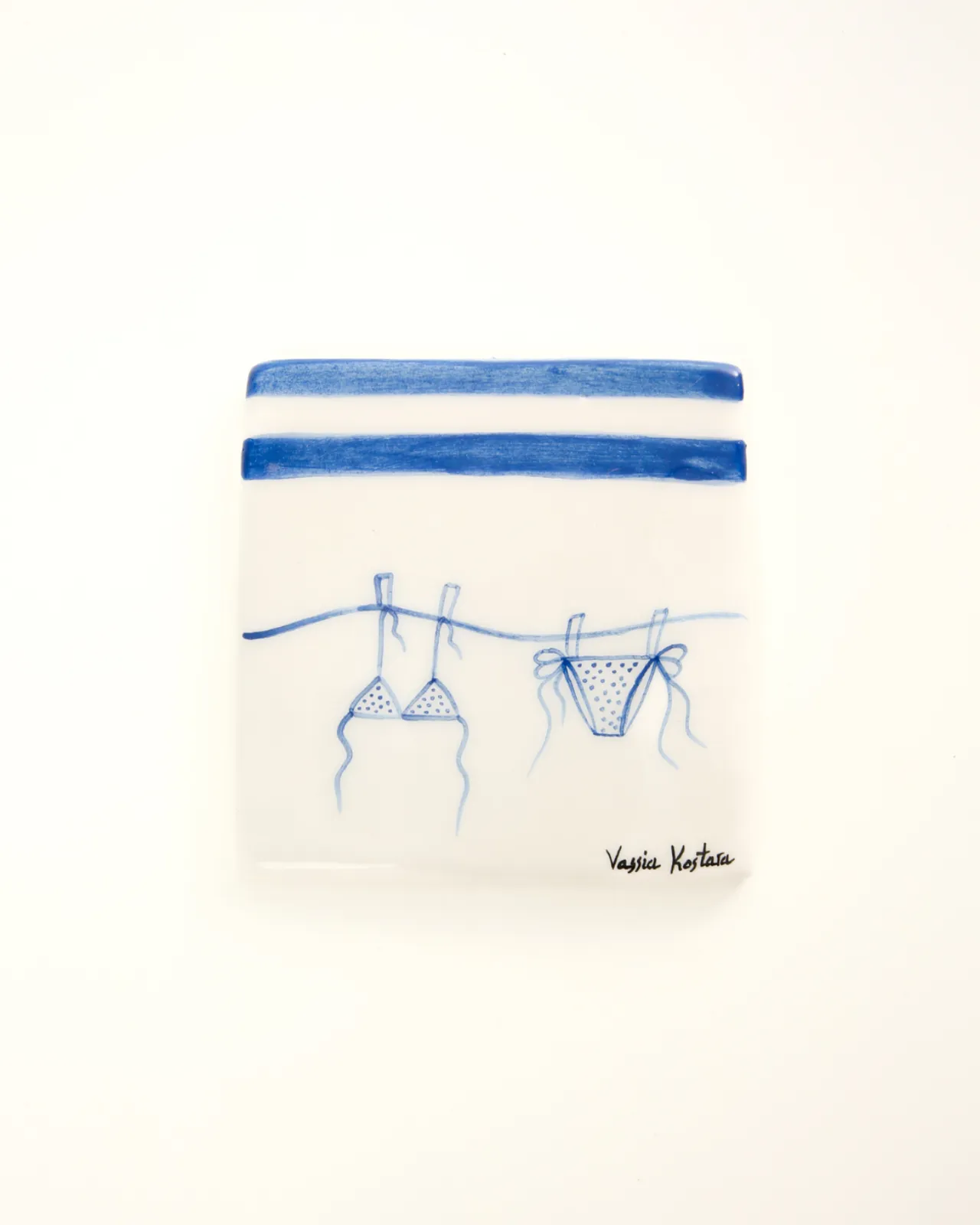 Show details for Sips & Straps Coaster Picture of Sips & Straps Coaster