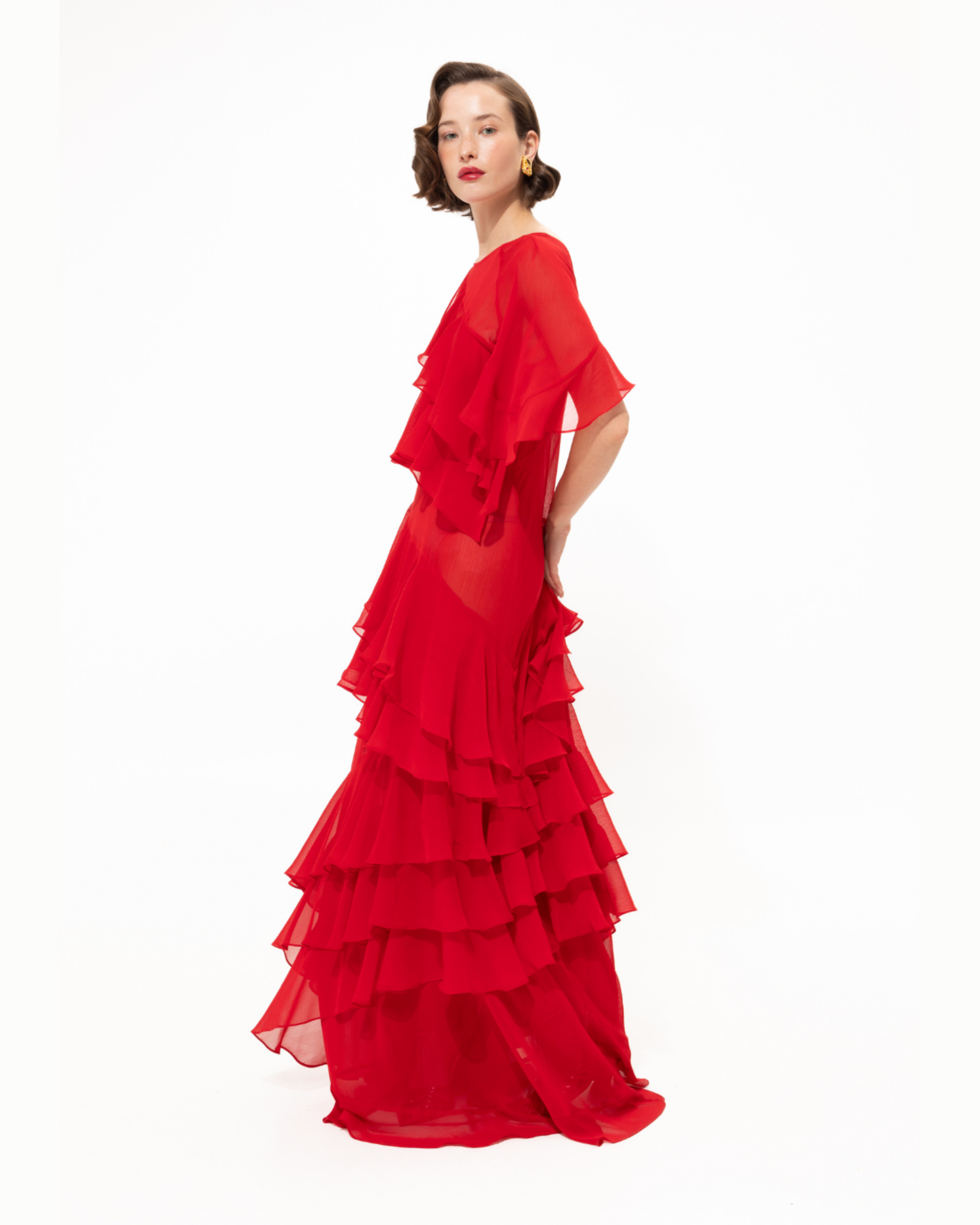 Picture of Vassia's Red Passion Dress