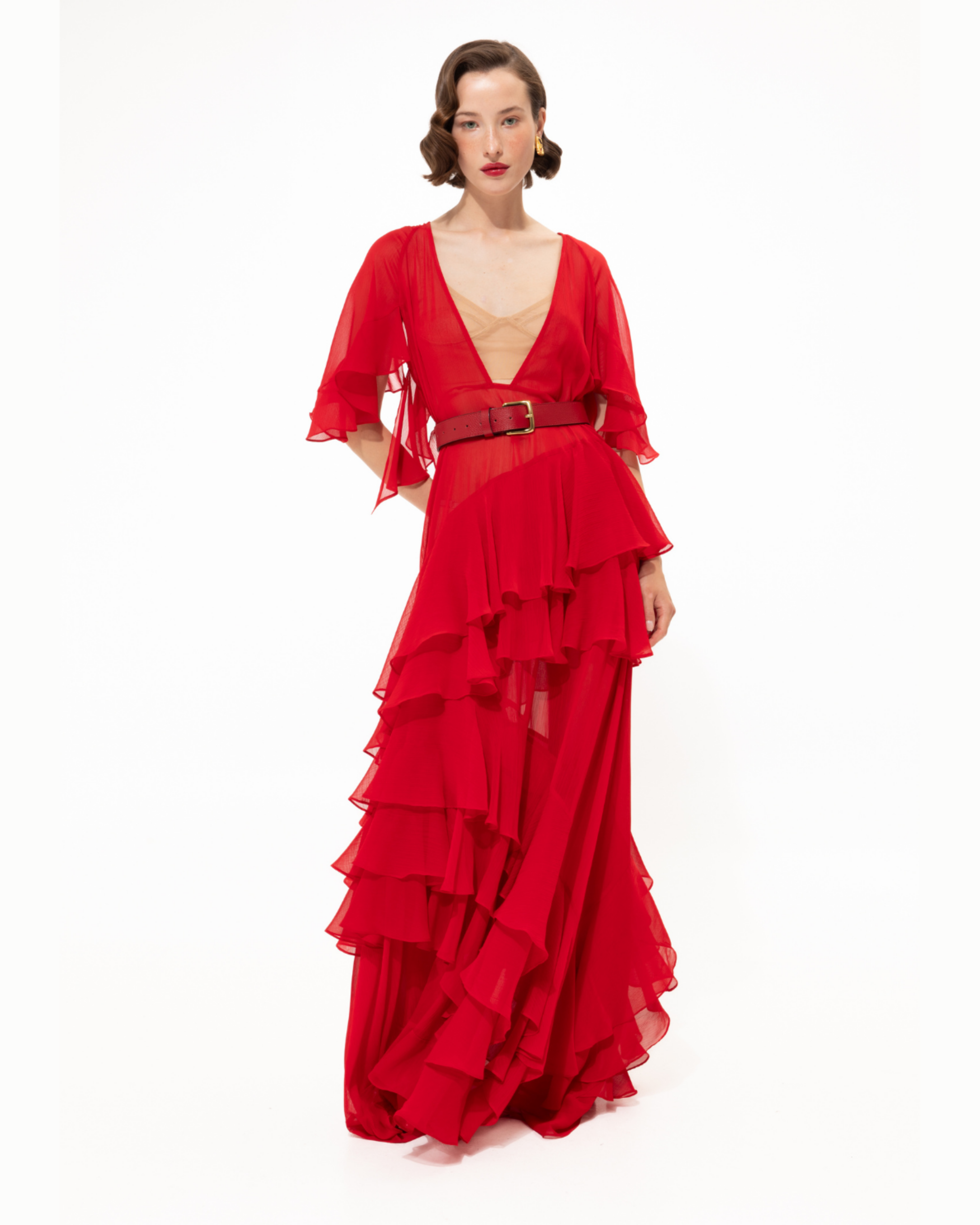 Picture of Vassia's Red Passion Dress