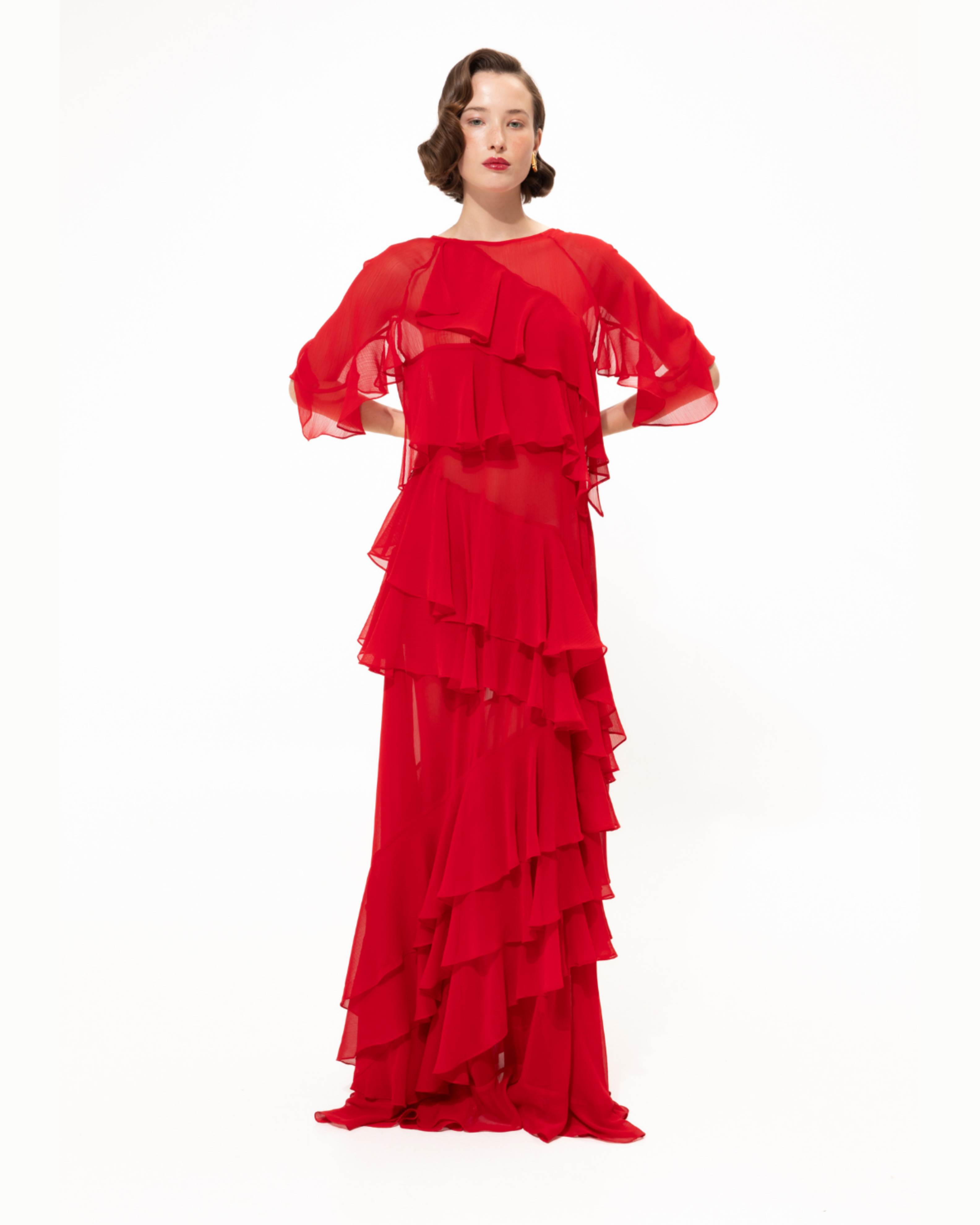 Picture of Vassia's Red Passion Dress