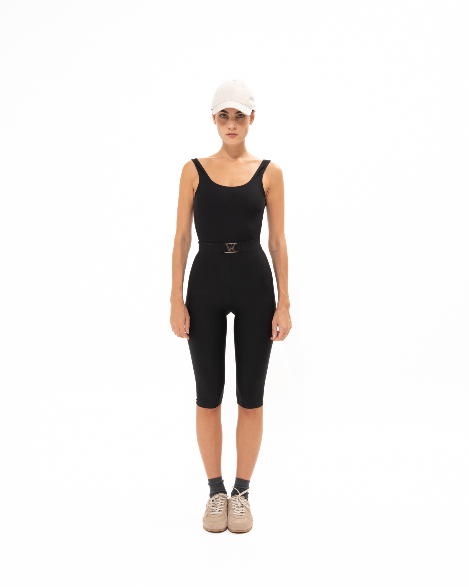 Picture of BLACK ACTIVE CAPRI PANTS