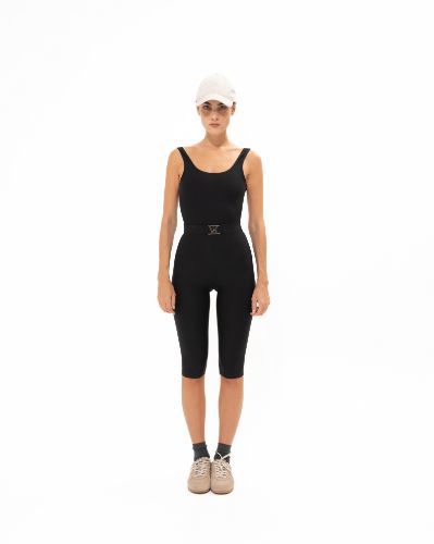 Picture of BLACK ACTIVE CAPRI PANTS