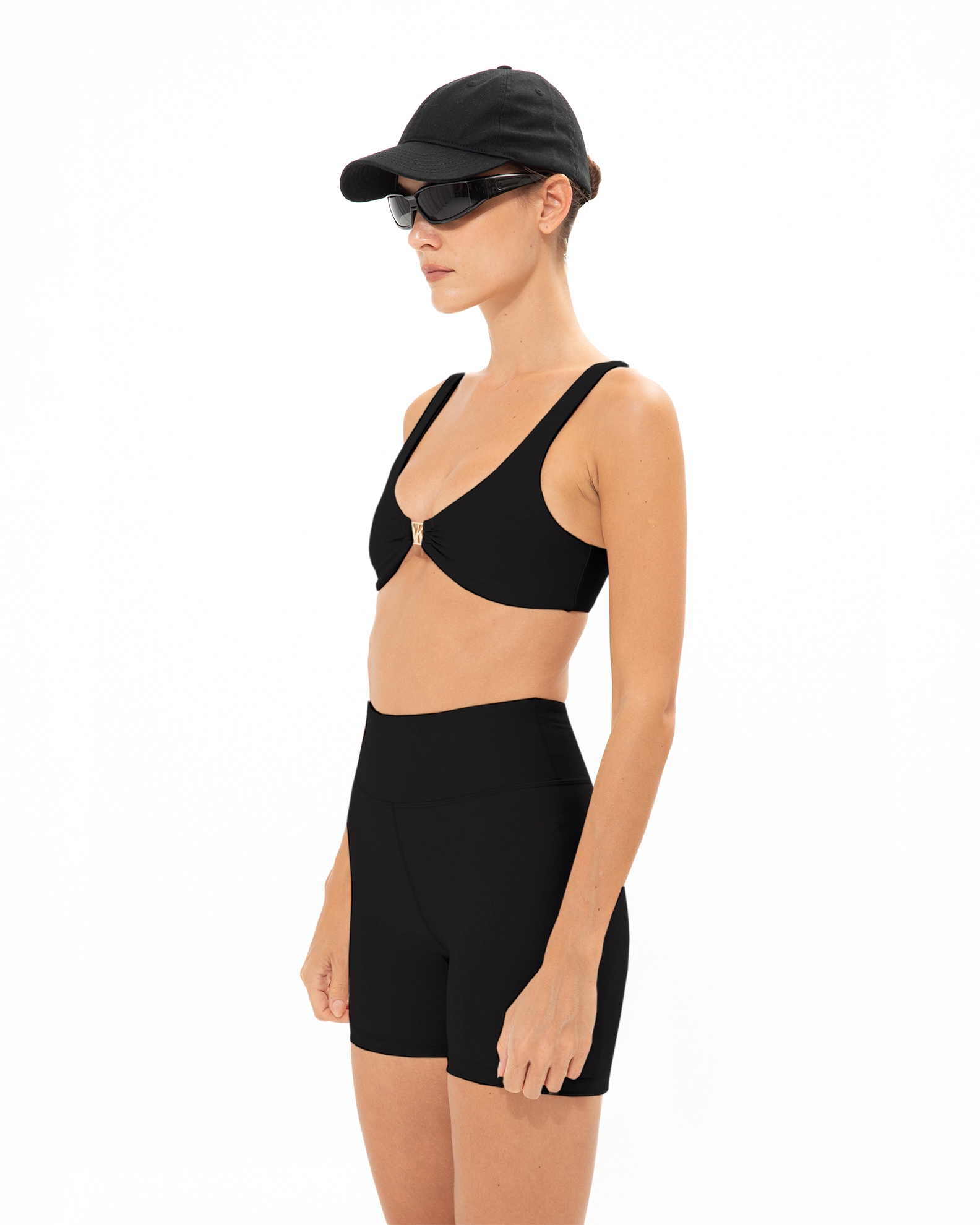 Picture of BLACK ATHLETIC SHORTS